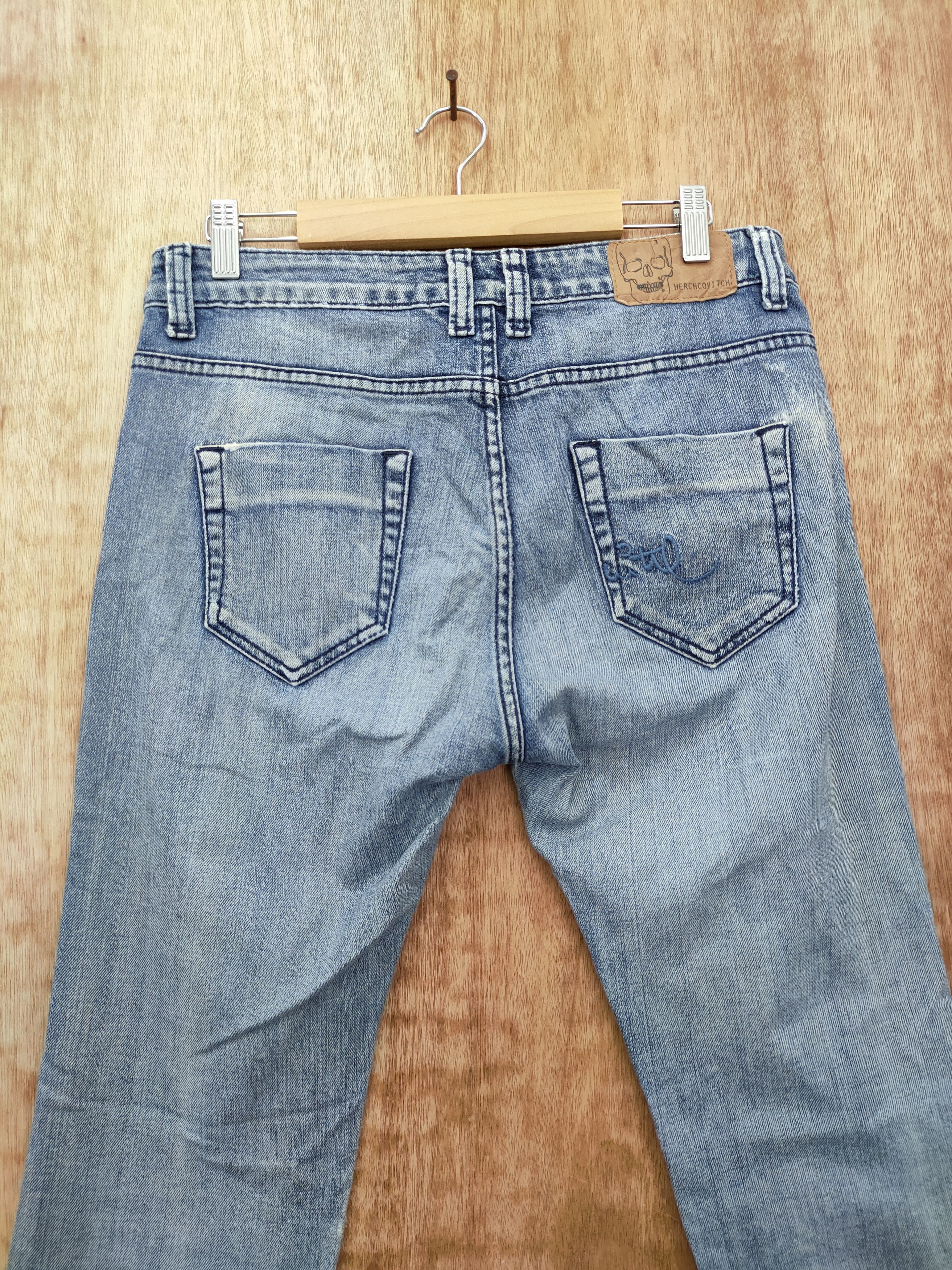 Alexandre Herchcovitch DL Alexandre Herchcovitch distressed denim pants #46-003 Size 30" / US 8 / IT 44 - 11 Thumbnail