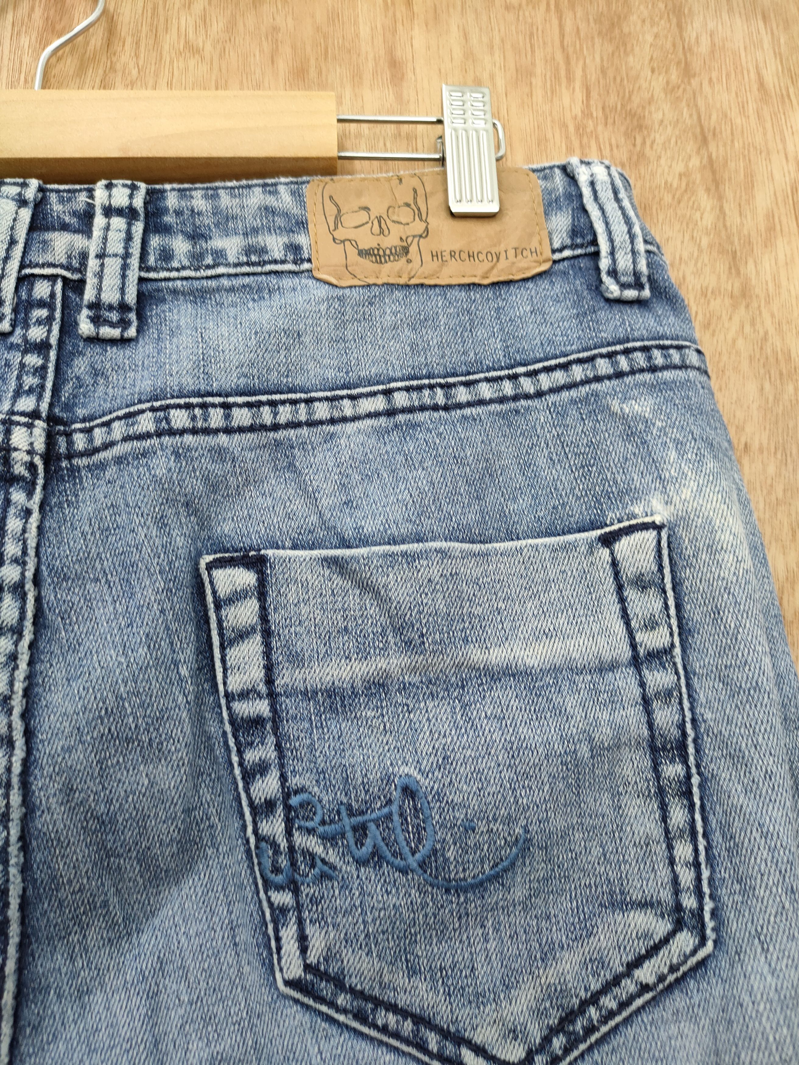 Alexandre Herchcovitch DL Alexandre Herchcovitch distressed denim pants #46-003 Size 30" / US 8 / IT 44 - 12 Thumbnail