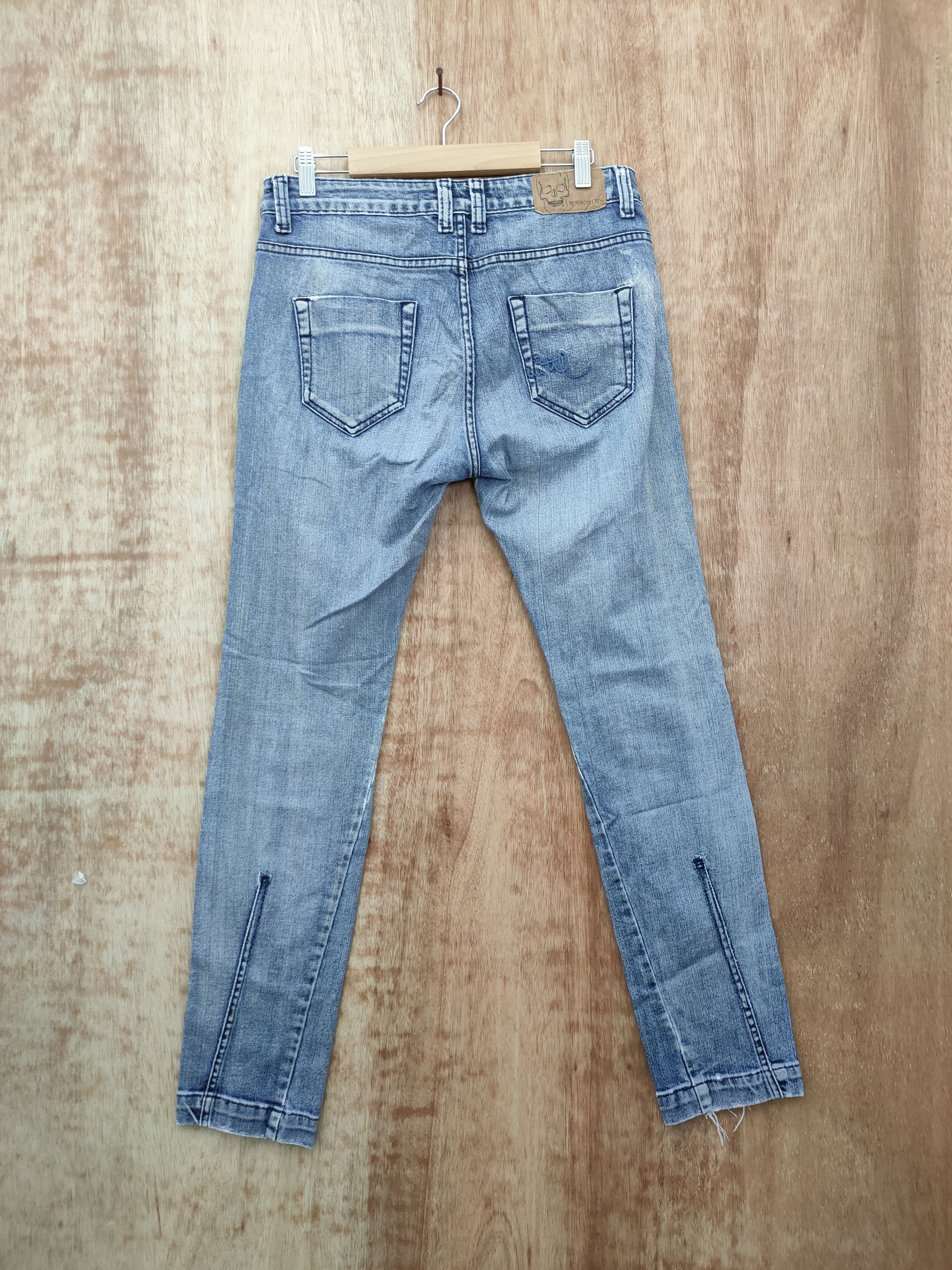 Alexandre Herchcovitch DL Alexandre Herchcovitch distressed denim pants #46-003 Size 30" / US 8 / IT 44 - 9 Thumbnail