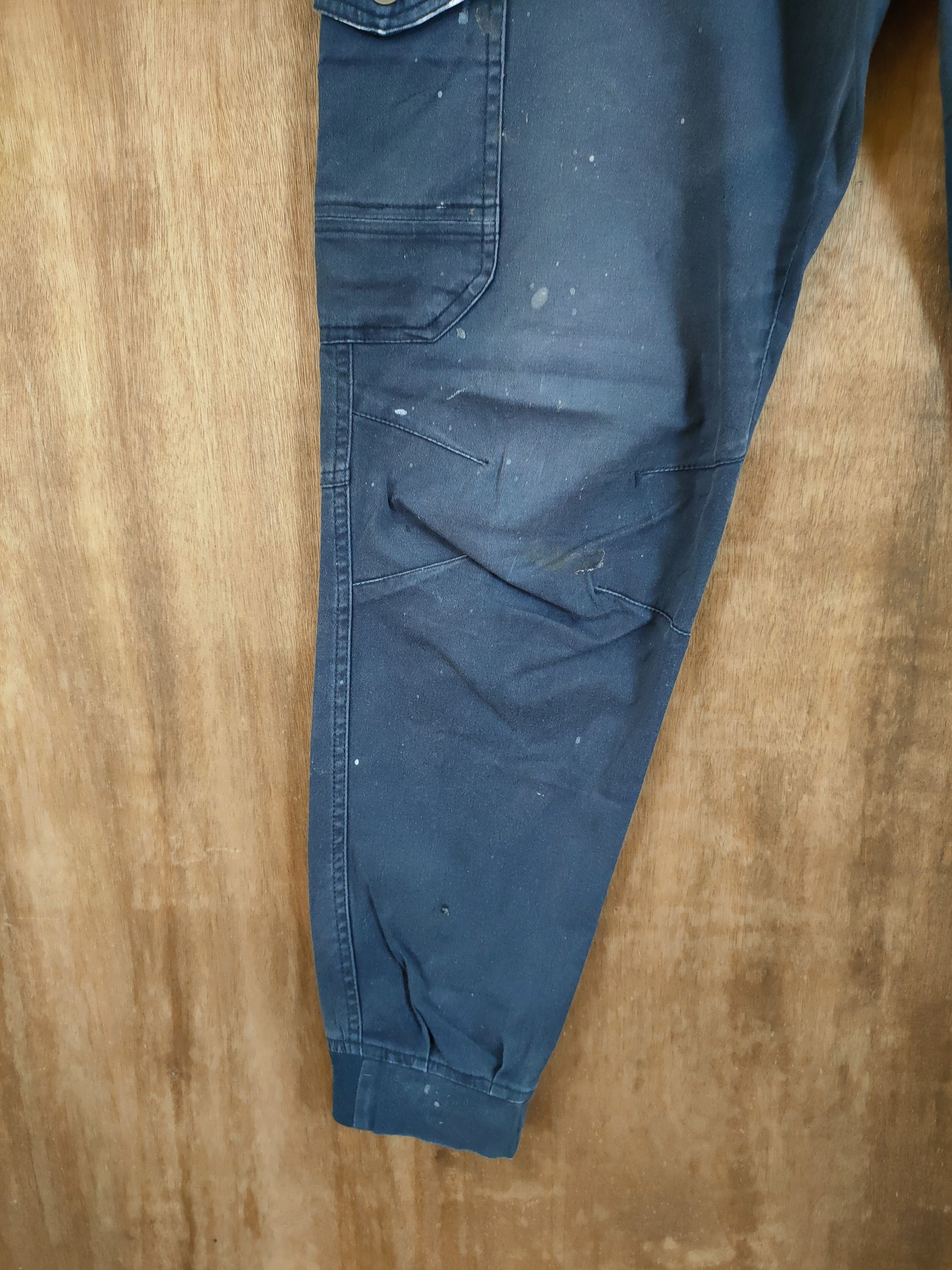 Japanese Brand × Vintage Jogger stretch faded dirty distressed cargo pants #46-689 Size US 32 / EU 48 - 3 Thumbnail