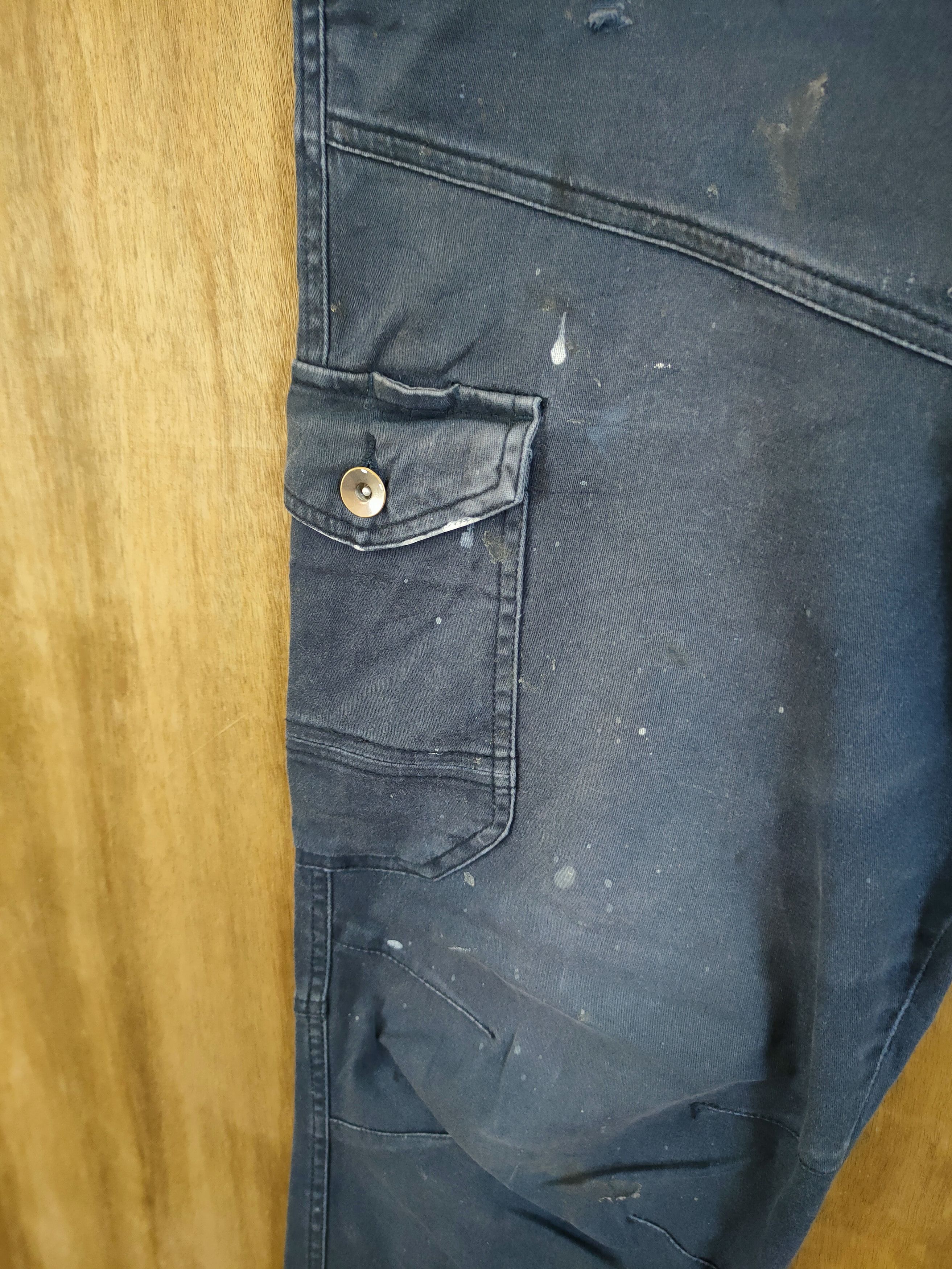 Japanese Brand × Vintage Jogger stretch faded dirty distressed cargo pants #46-689 Size US 32 / EU 48 - 6 Thumbnail