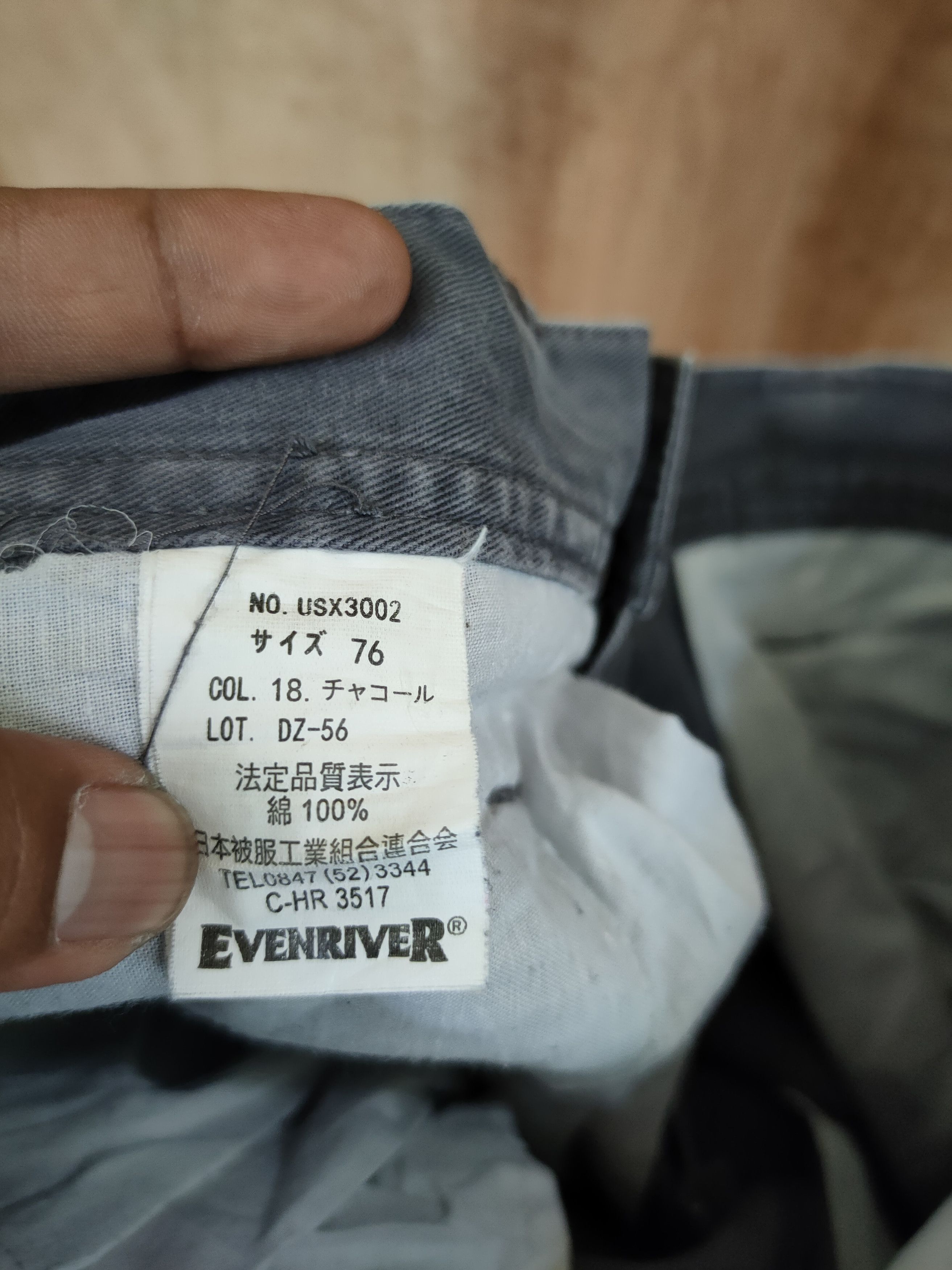 Japanese Brand DLL Evenriver thrashed faded distressed cargo pants #46-272T Size US 28 / EU 44 - 10 Thumbnail