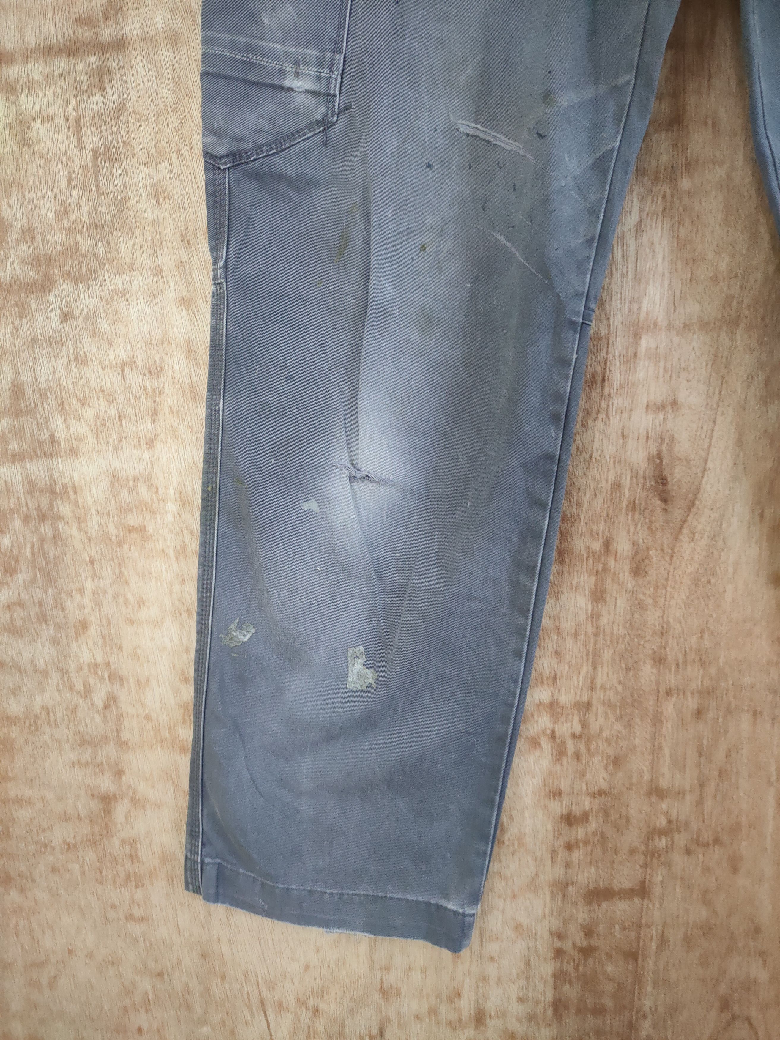 Japanese Brand DLL Evenriver thrashed faded distressed cargo pants #46-272T Size US 28 / EU 44 - 2 Thumbnail