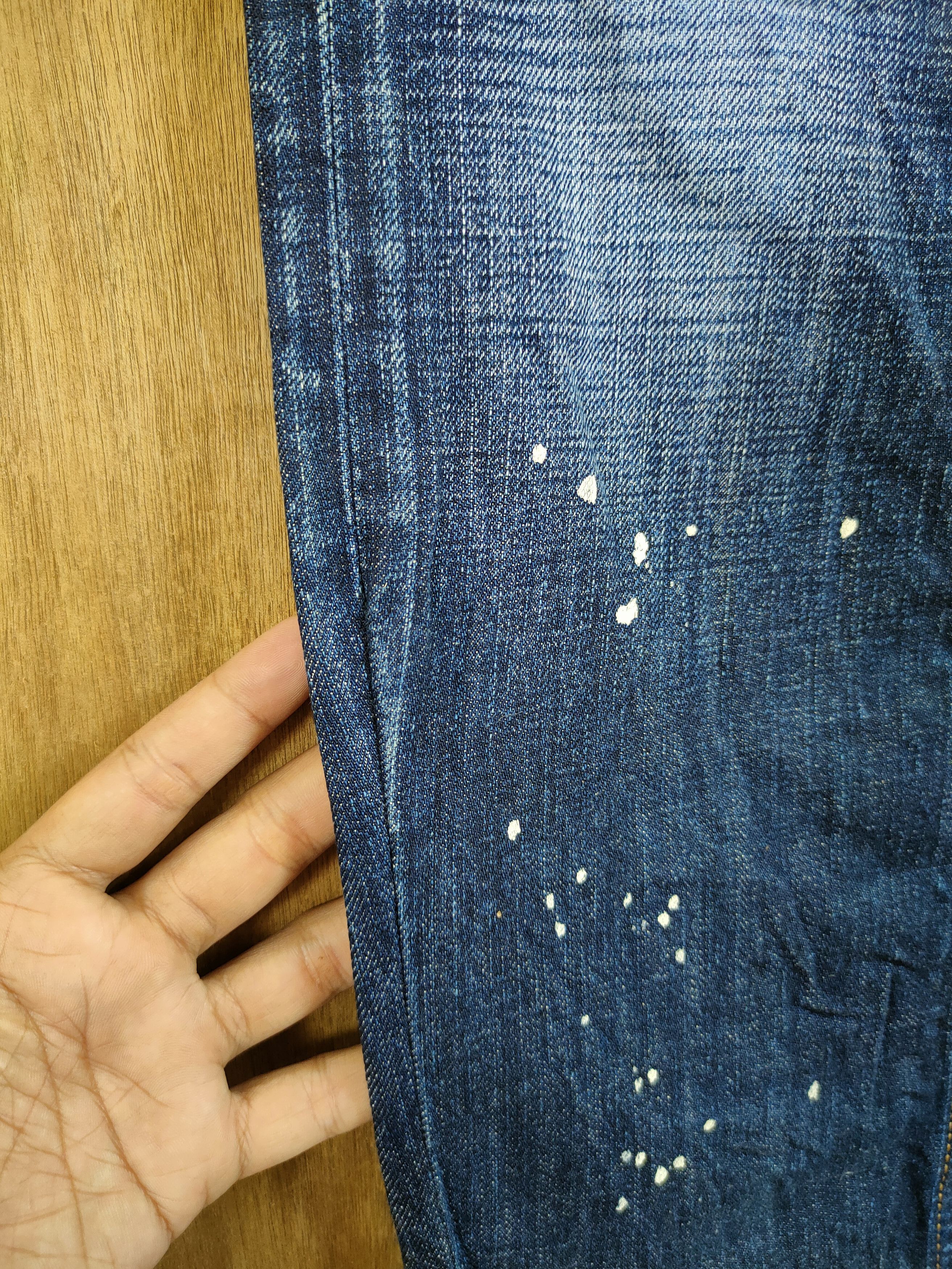 Diesel Diesel Thanaz altered splash paint distressed denim #46-903 Size US 31 - 6 Thumbnail