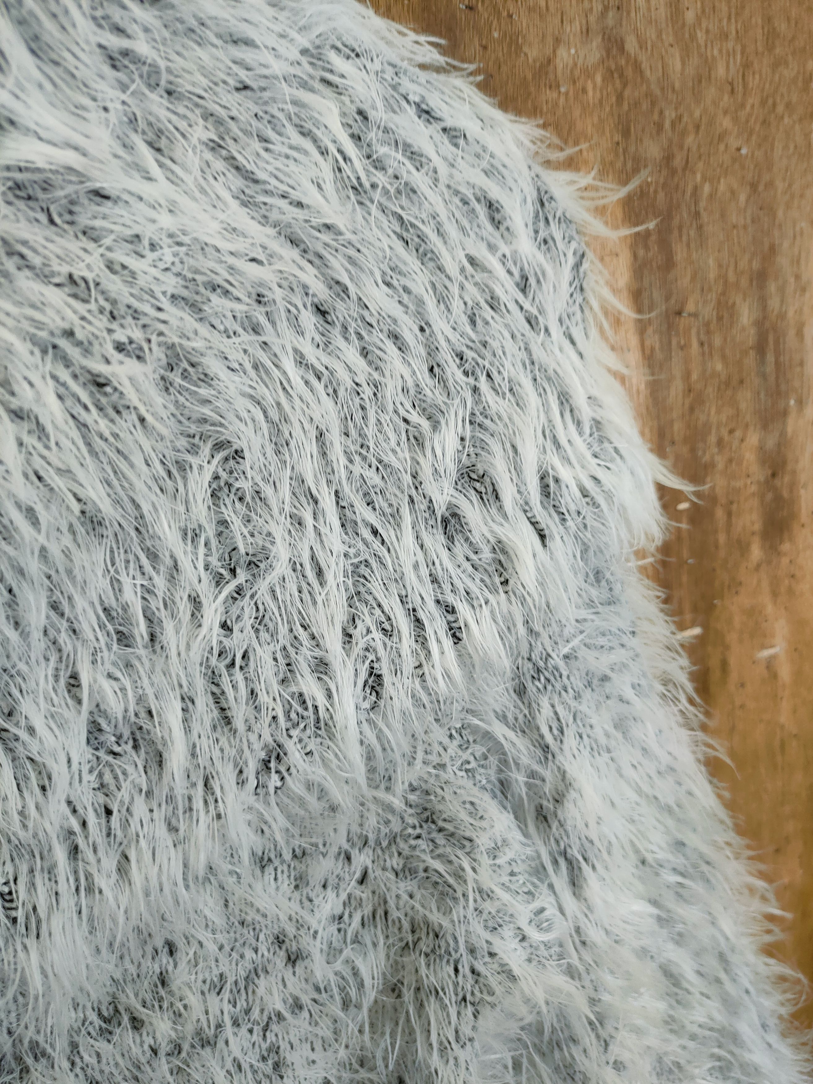 Japanese Brand D Raf Raf mohair shag shaggy soft fur knitwear #46-1009 Size S / US 4 / IT 40 - 5 Thumbnail