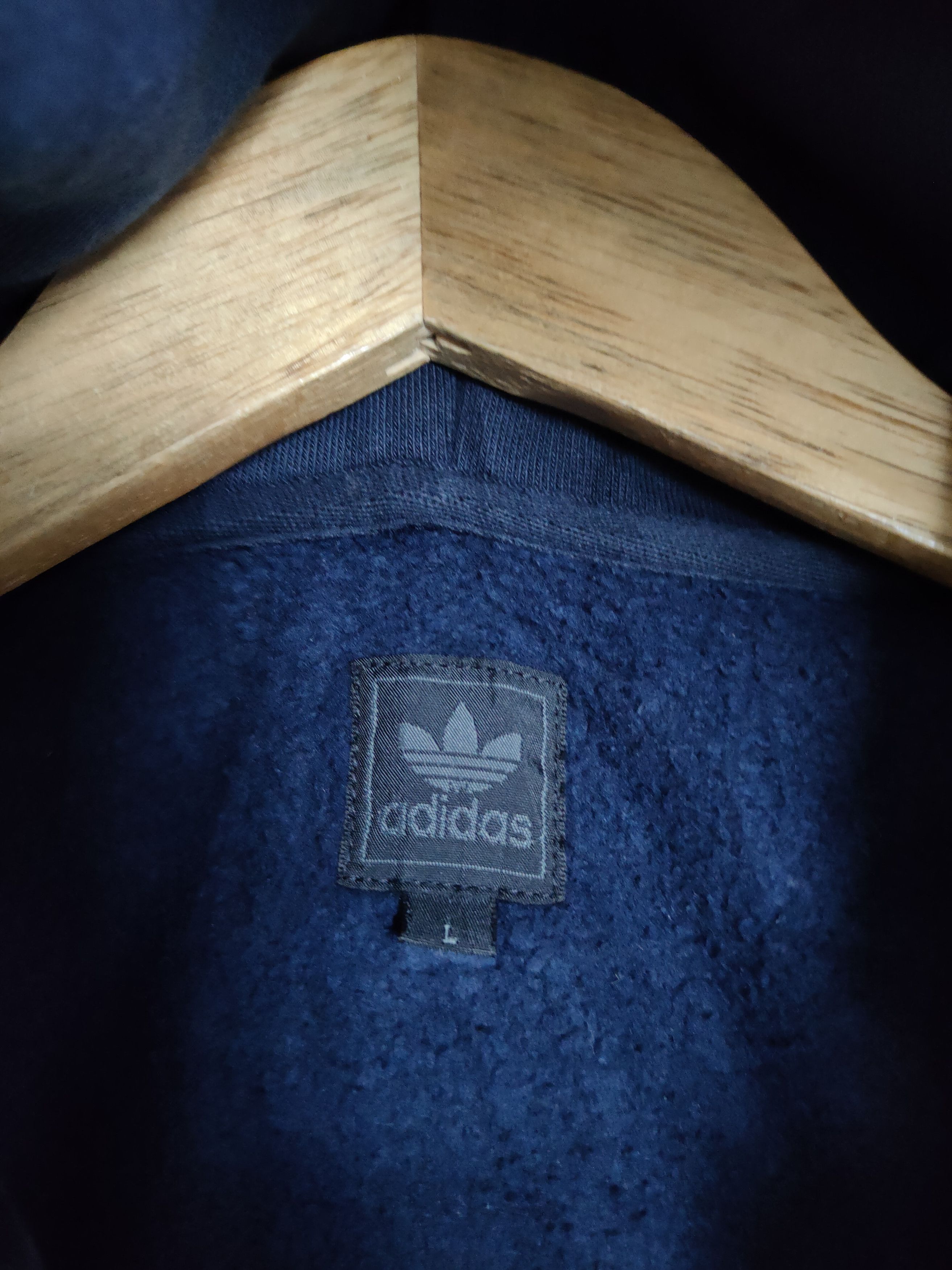 Adidas DLL Adidas sportwear vintage sweater hoodie #46-207 Size US M / EU 48-50 / 2 - 5 Thumbnail