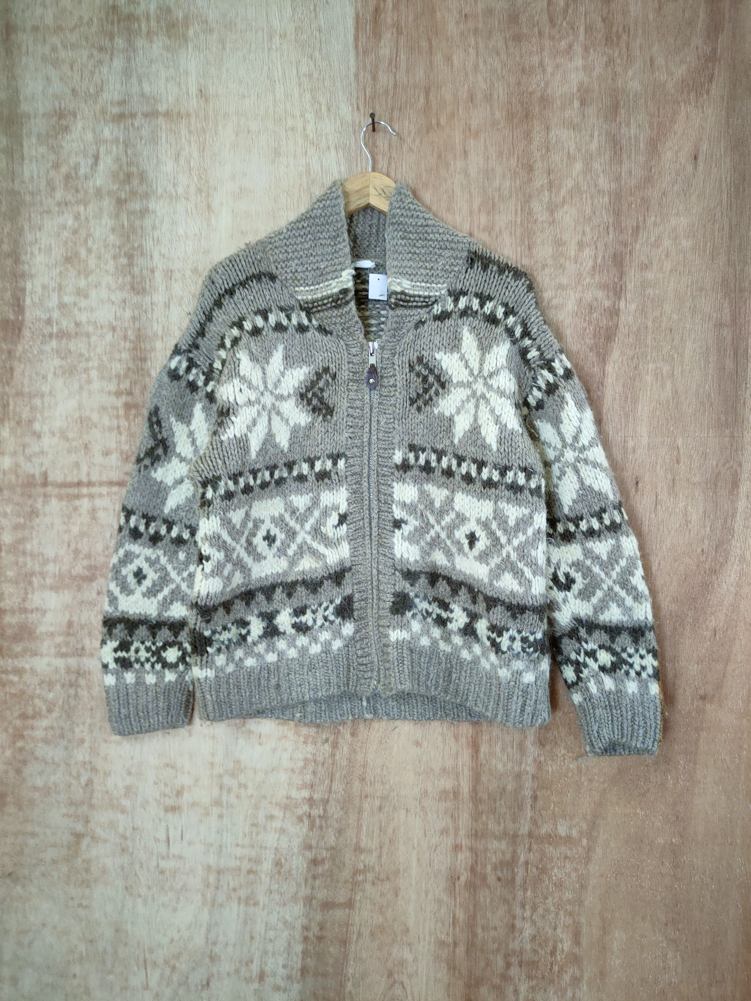 Vintage Alliage art navajo eagle aran isle knitwear mohair #46-603 Size US S / EU 44-46 / 1 - 2 Thumbnail