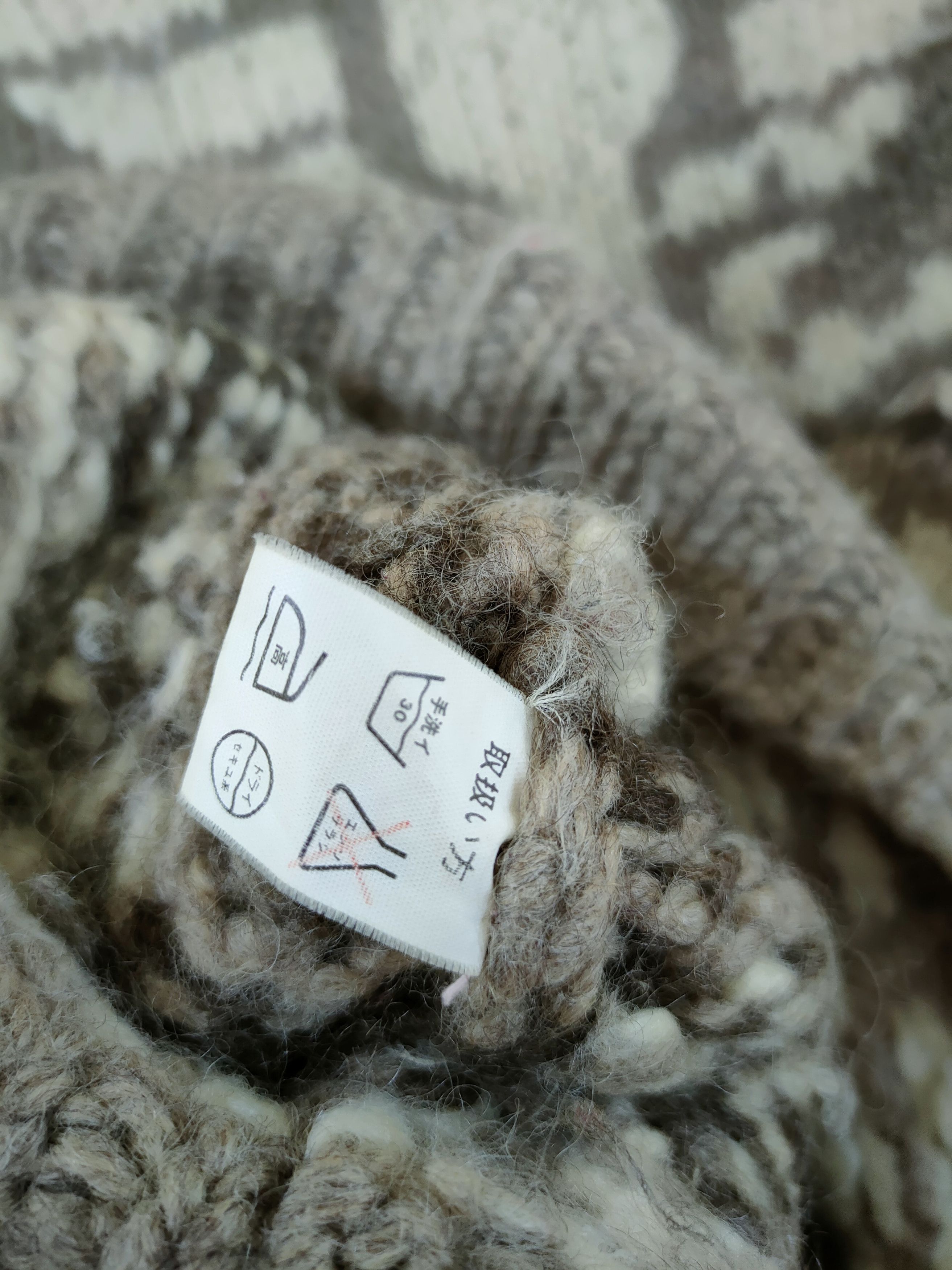 Vintage Alliage art navajo eagle aran isle knitwear mohair #46-603 Size US S / EU 44-46 / 1 - 11 Thumbnail