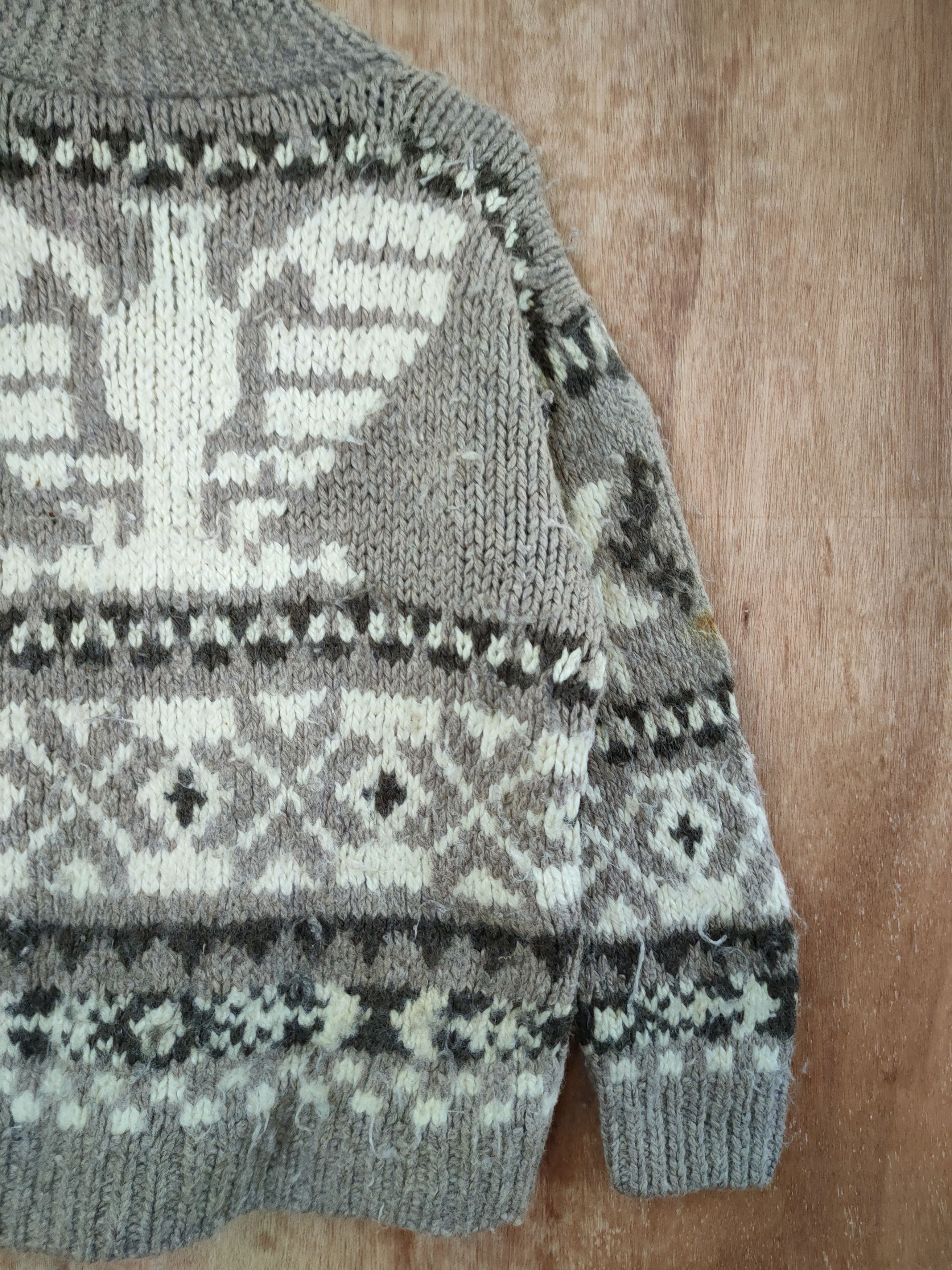 Vintage Alliage art navajo eagle aran isle knitwear mohair #46-603 Size US S / EU 44-46 / 1 - 9 Thumbnail