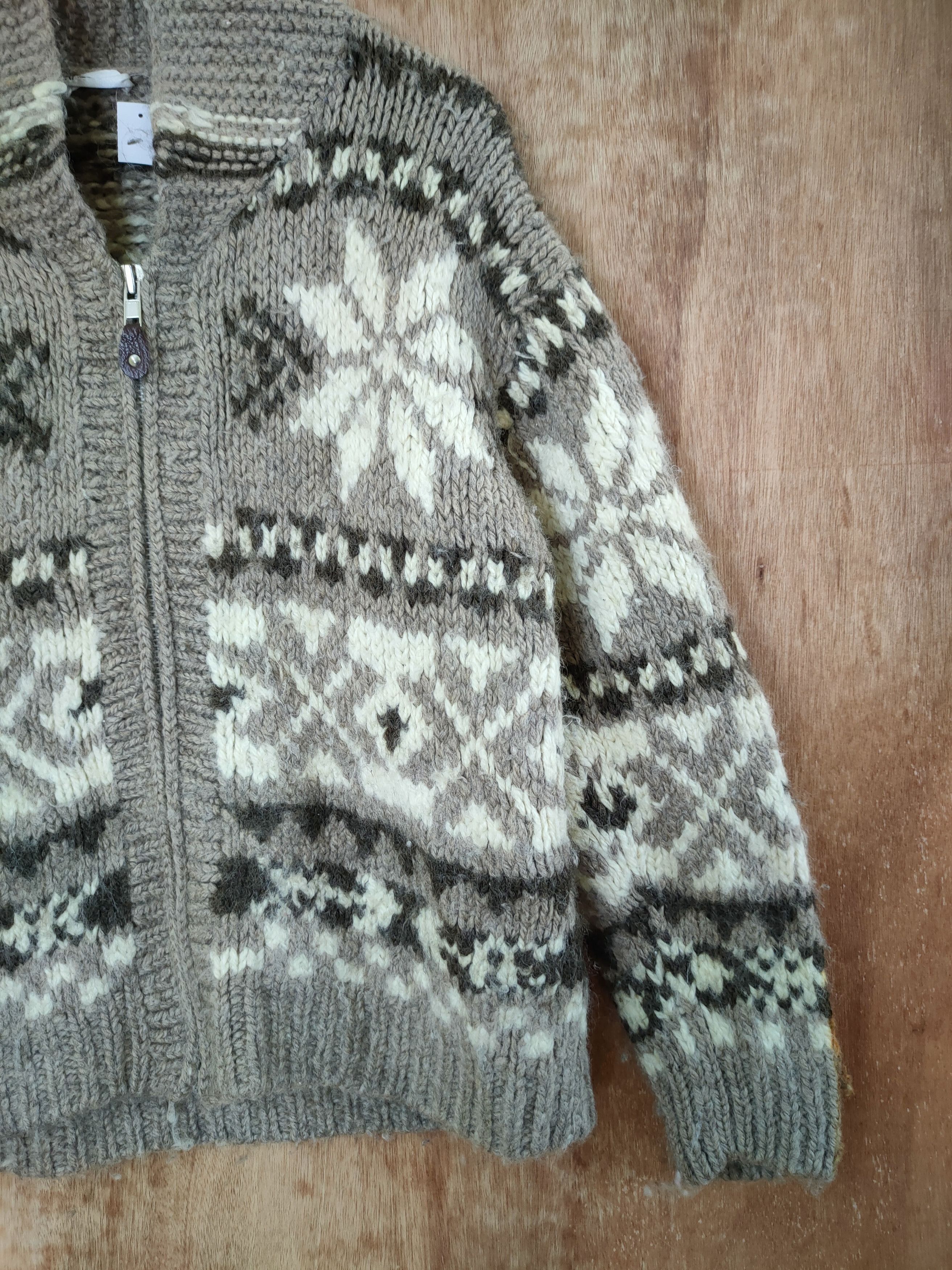 Vintage Alliage art navajo eagle aran isle knitwear mohair #46-603 Size US S / EU 44-46 / 1 - 4 Thumbnail