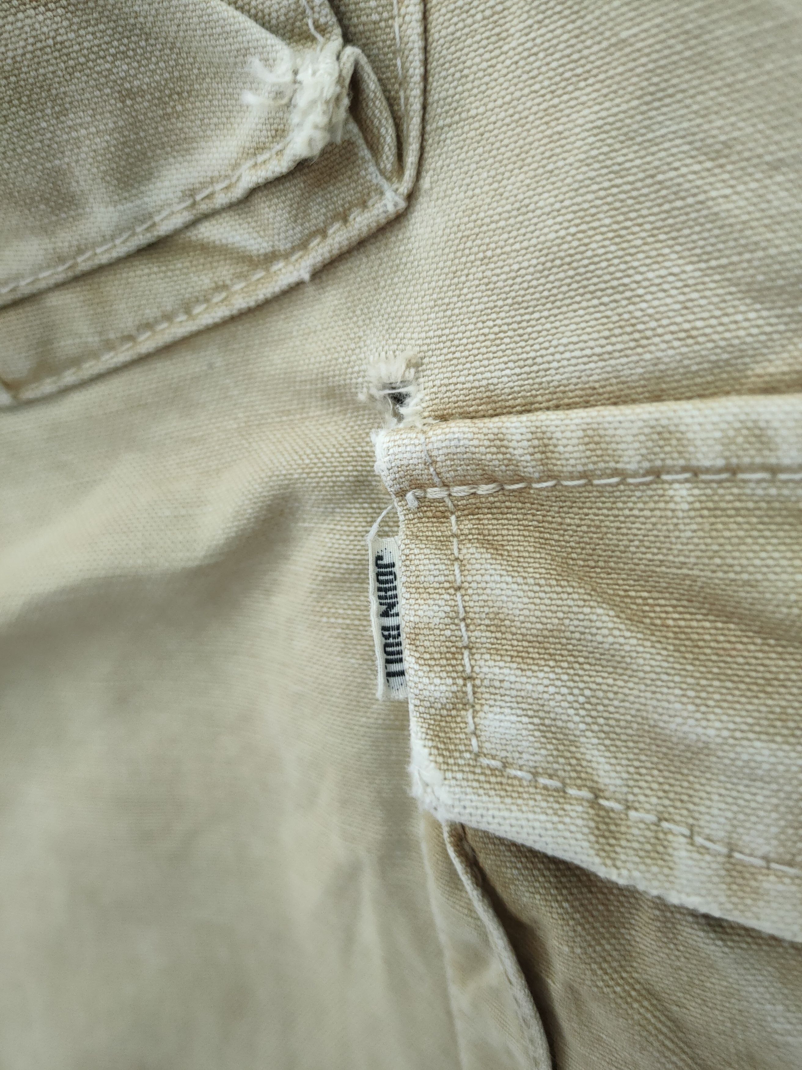 Johnbull DLL John Bull japan faded multi pocket cargo pants #46-242T Size US 34 / EU 50 - 14 Thumbnail