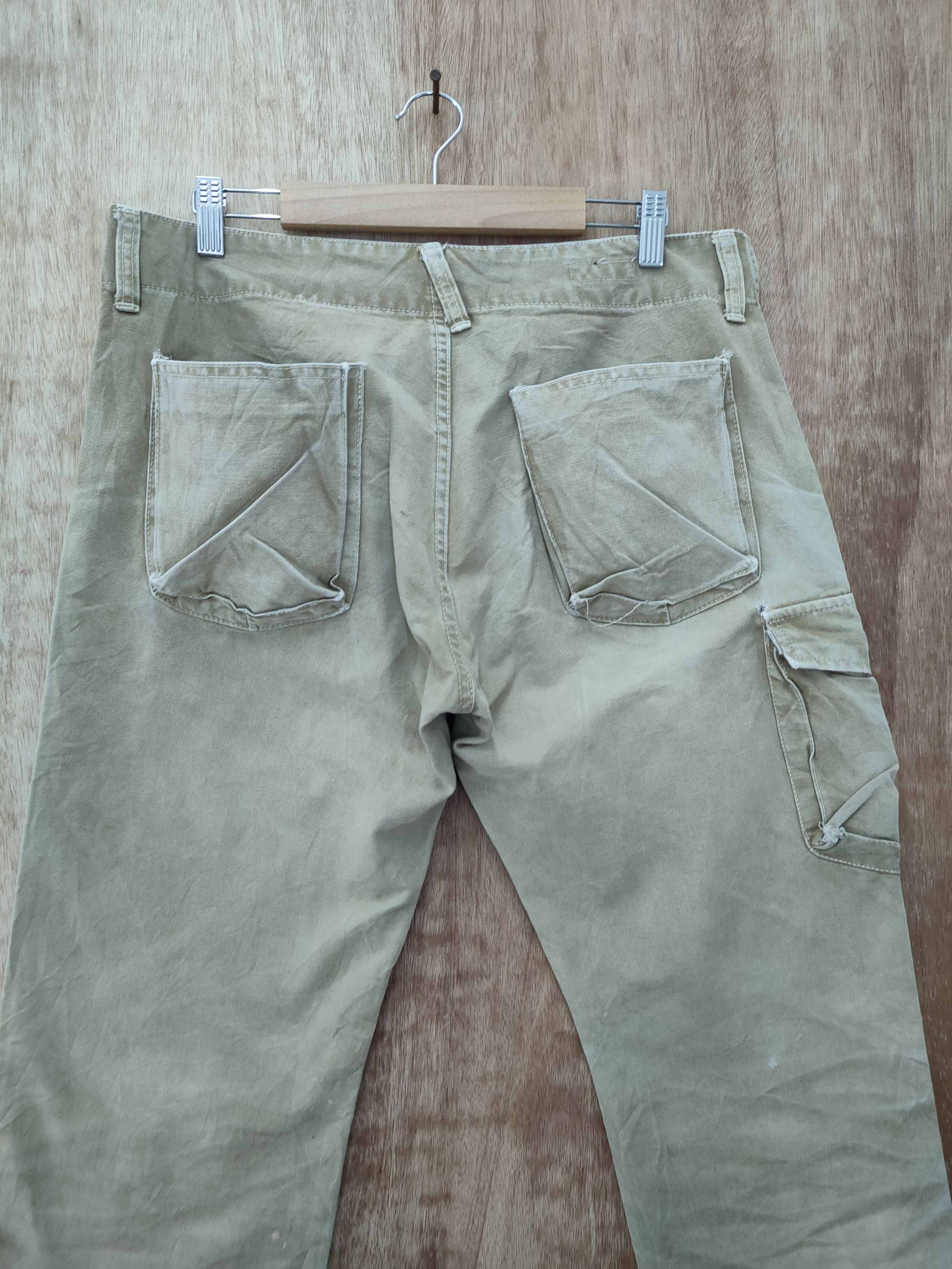 Johnbull DLL John Bull japan faded multi pocket cargo pants #46-242T Size US 34 / EU 50 - 12 Thumbnail