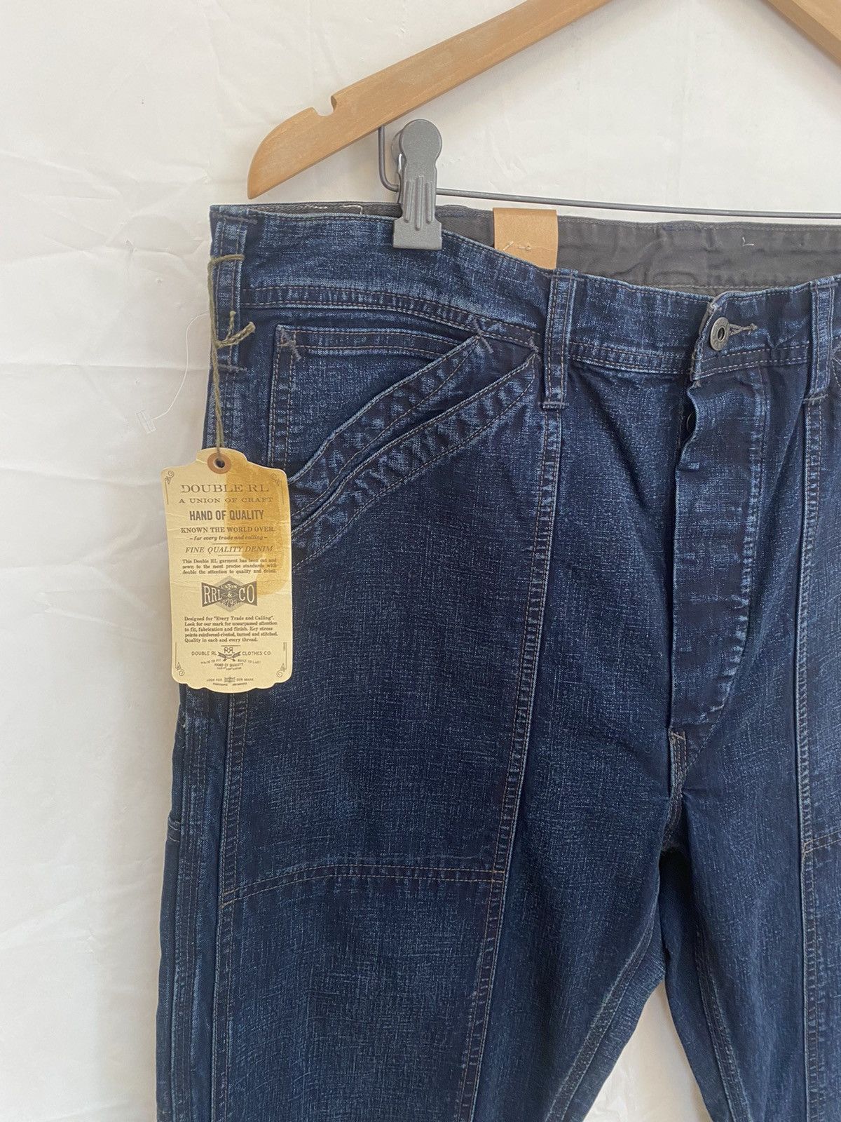 Polo Ralph Lauren × RRL Ralph Lauren × Ralph Lauren RRL Ralph Lauren denim pants Size US 36 / EU 52 - 4 Thumbnail