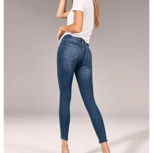 Abercrombie & Fitch Abercrombie & Fitch Womens Size 8 Jeans Harper Low