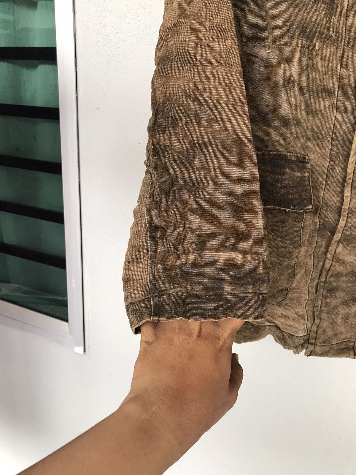 Japanese Brand × Vintage Vintage Thrashed Ugly Jacket Size US L / EU 52-54 / 3 - 6 Thumbnail