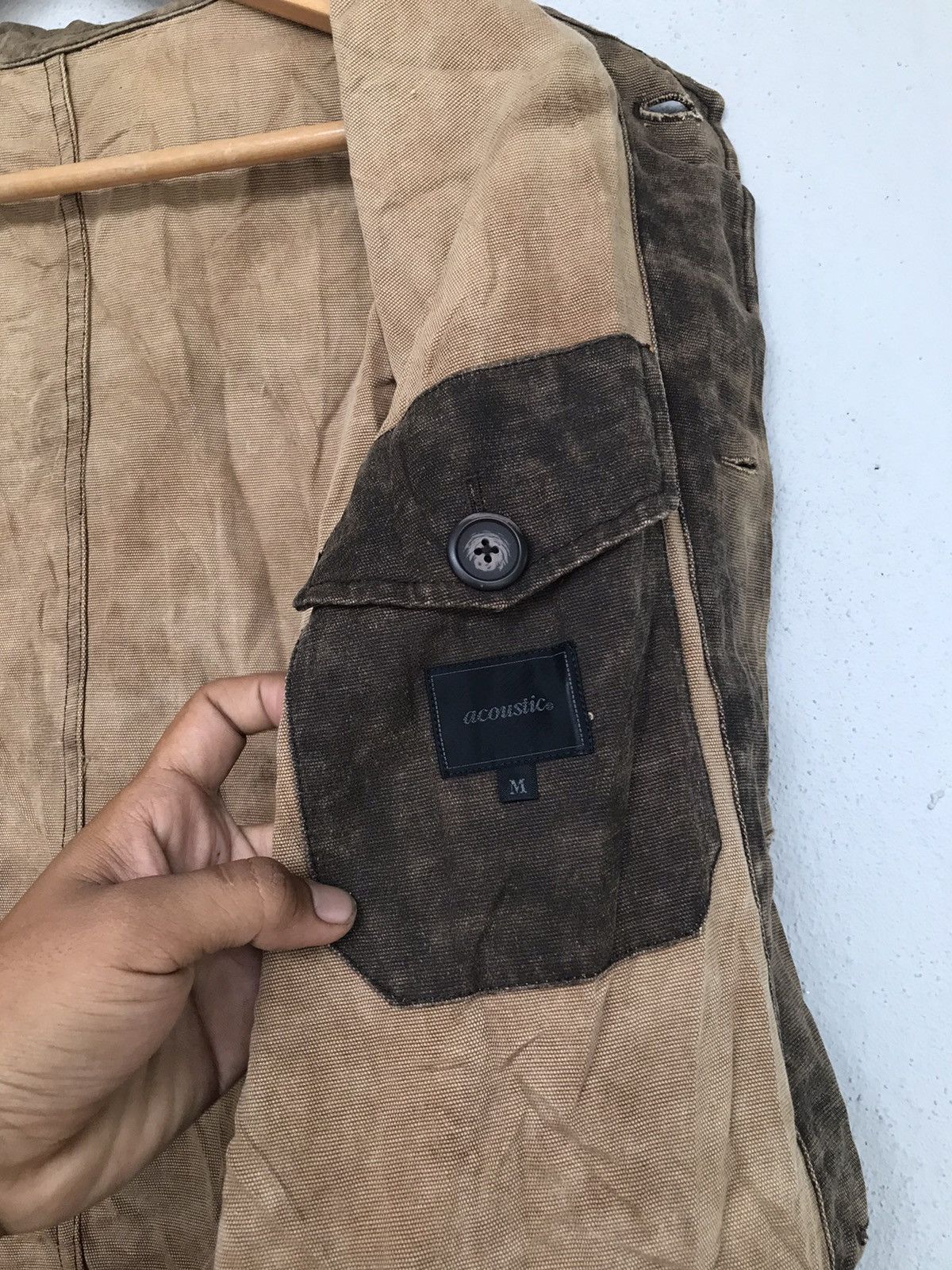 Japanese Brand × Vintage Vintage Thrashed Ugly Jacket Size US L / EU 52-54 / 3 - 12 Thumbnail
