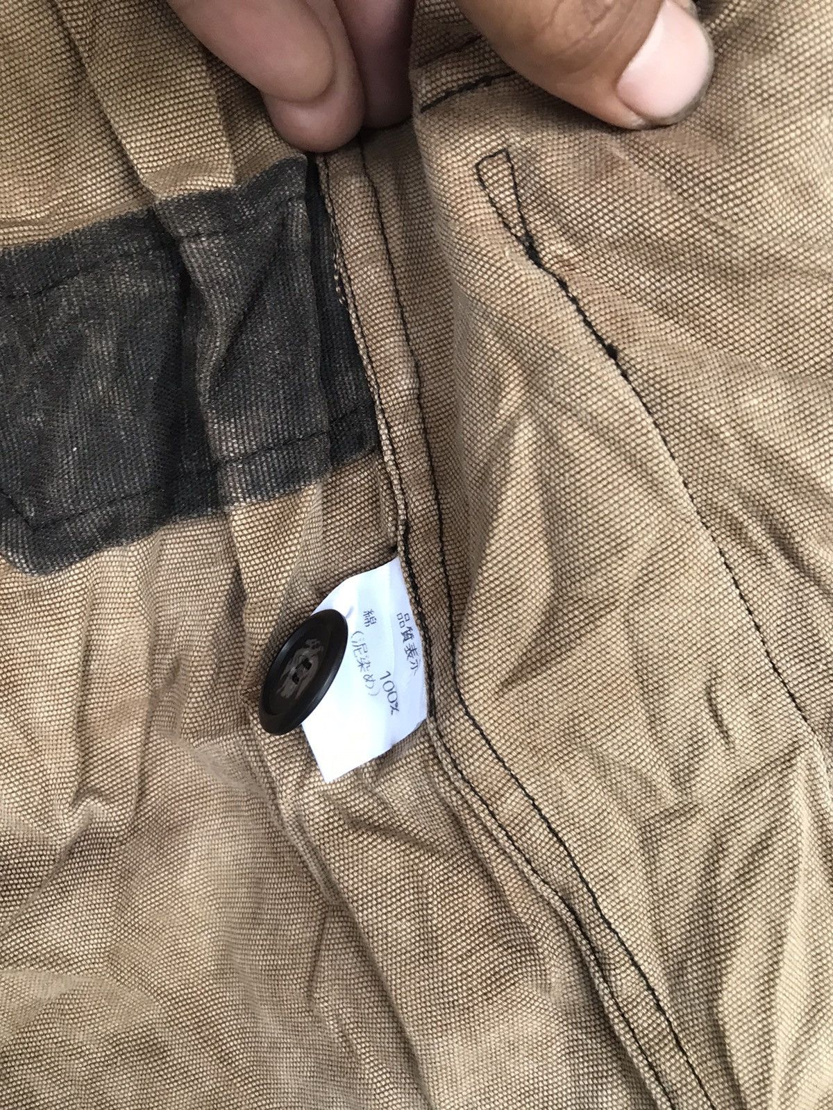 Japanese Brand × Vintage Vintage Thrashed Ugly Jacket Size US L / EU 52-54 / 3 - 13 Thumbnail