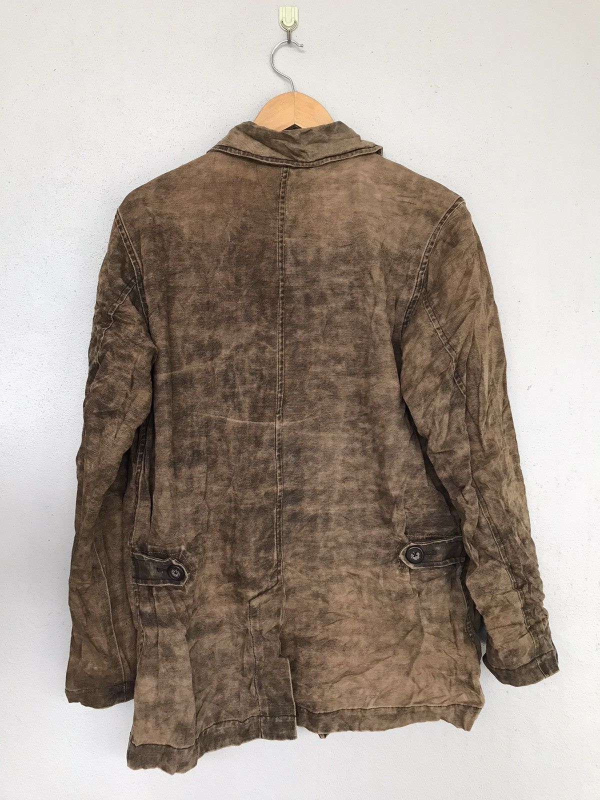 Japanese Brand × Vintage Vintage Thrashed Ugly Jacket Size US L / EU 52-54 / 3 - 7 Thumbnail