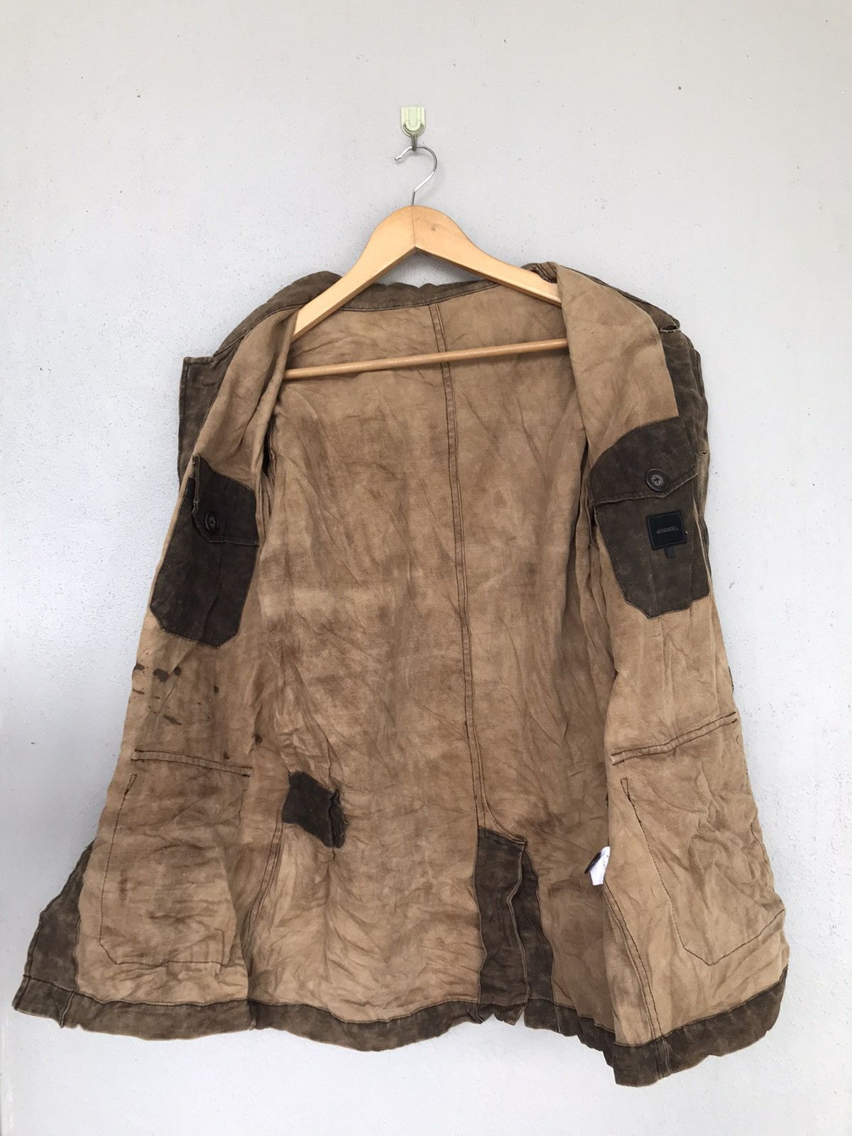 Japanese Brand × Vintage Vintage Thrashed Ugly Jacket Size US L / EU 52-54 / 3 - 10 Thumbnail
