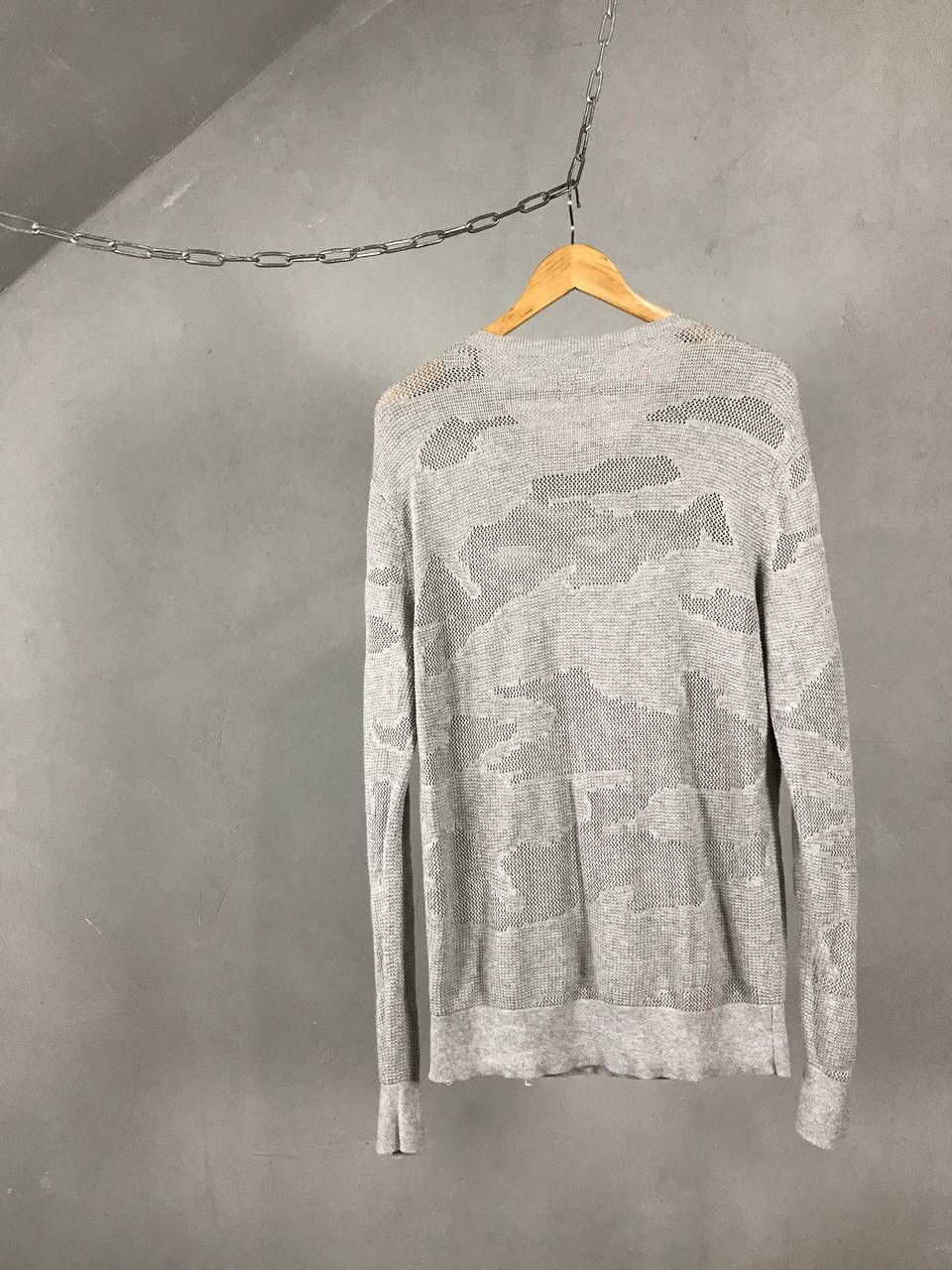 Other Allsaints luxury streetwear gray sweatshirt Size US L / EU 52-54 / 3 - 5 Thumbnail