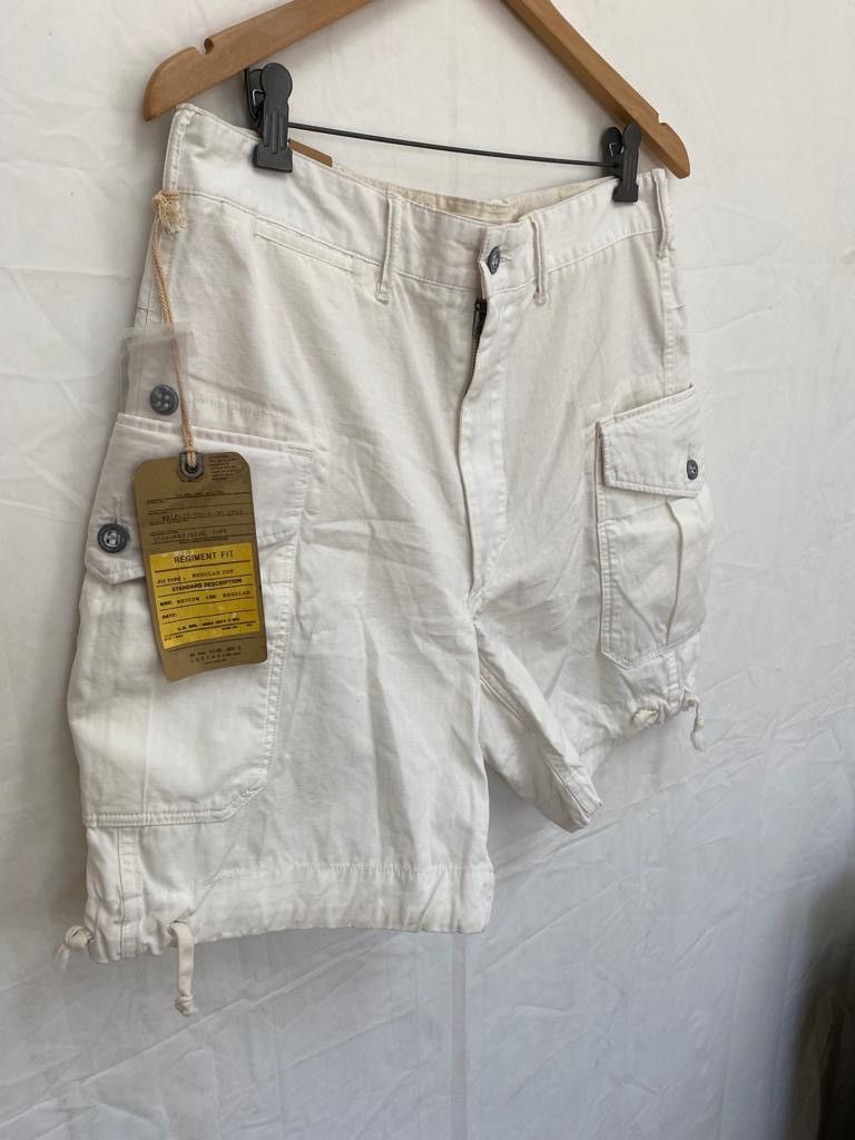 Polo Ralph Lauren × RRL Ralph Lauren × Ralph Lauren RRL Ralph Lauren cargo shorts, regiment fit. Size 32 waist. Size US 32 / EU 48 - 1 Thumbnail