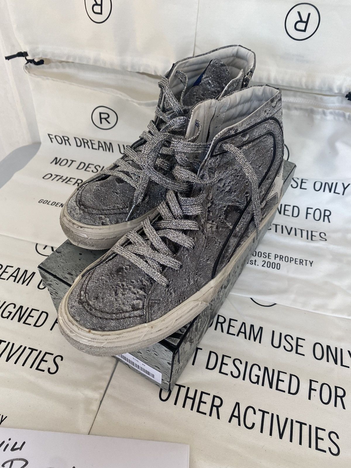 Golden Goose GOLDEN GOOSE SNEAKERS SLIDE Size US 7 / EU 40 - 2 Thumbnail