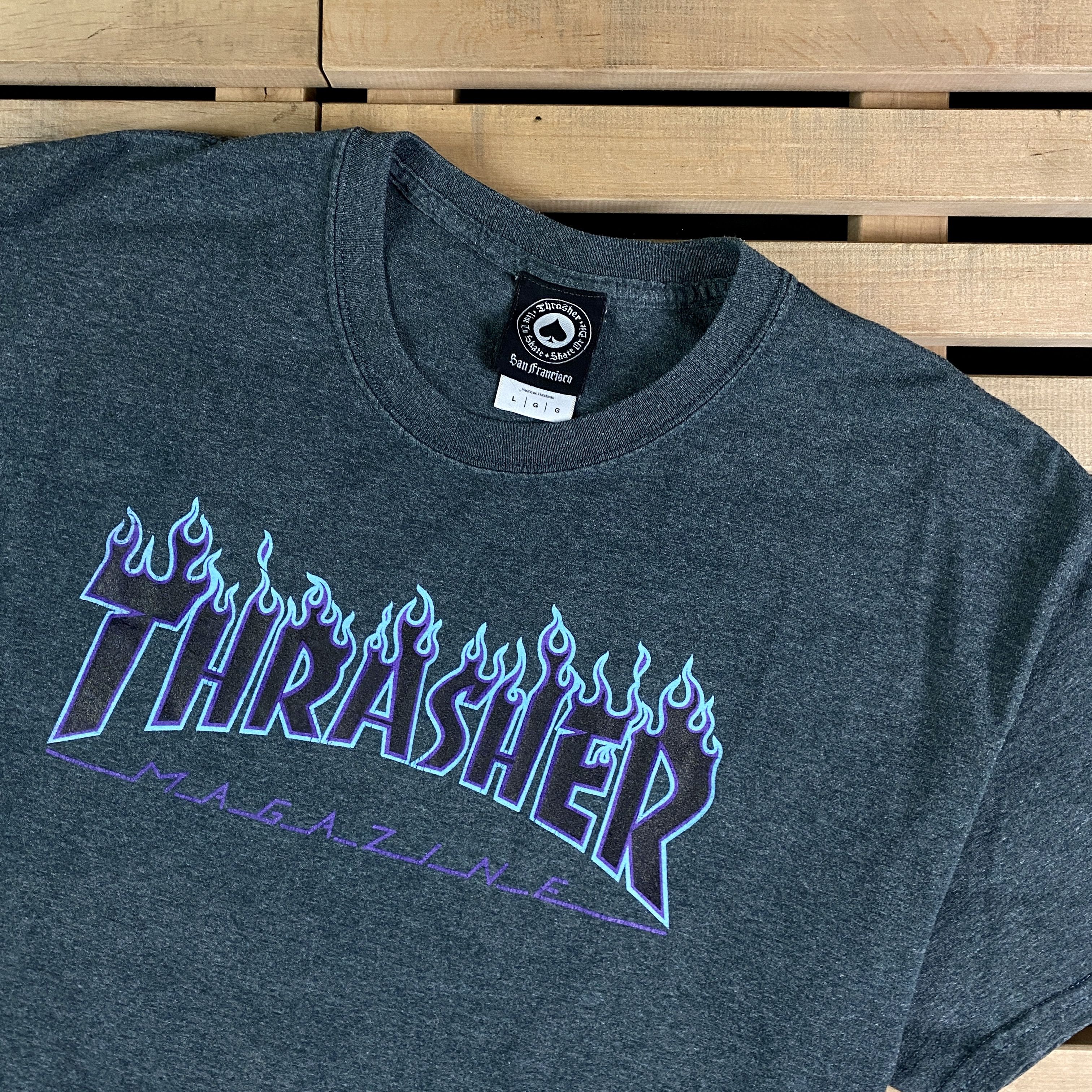 Thrasher Mens T Shirt Thrasher Magazine Big Print Size L Size US L / EU 52-54 / 3 - 2 Thumbnail