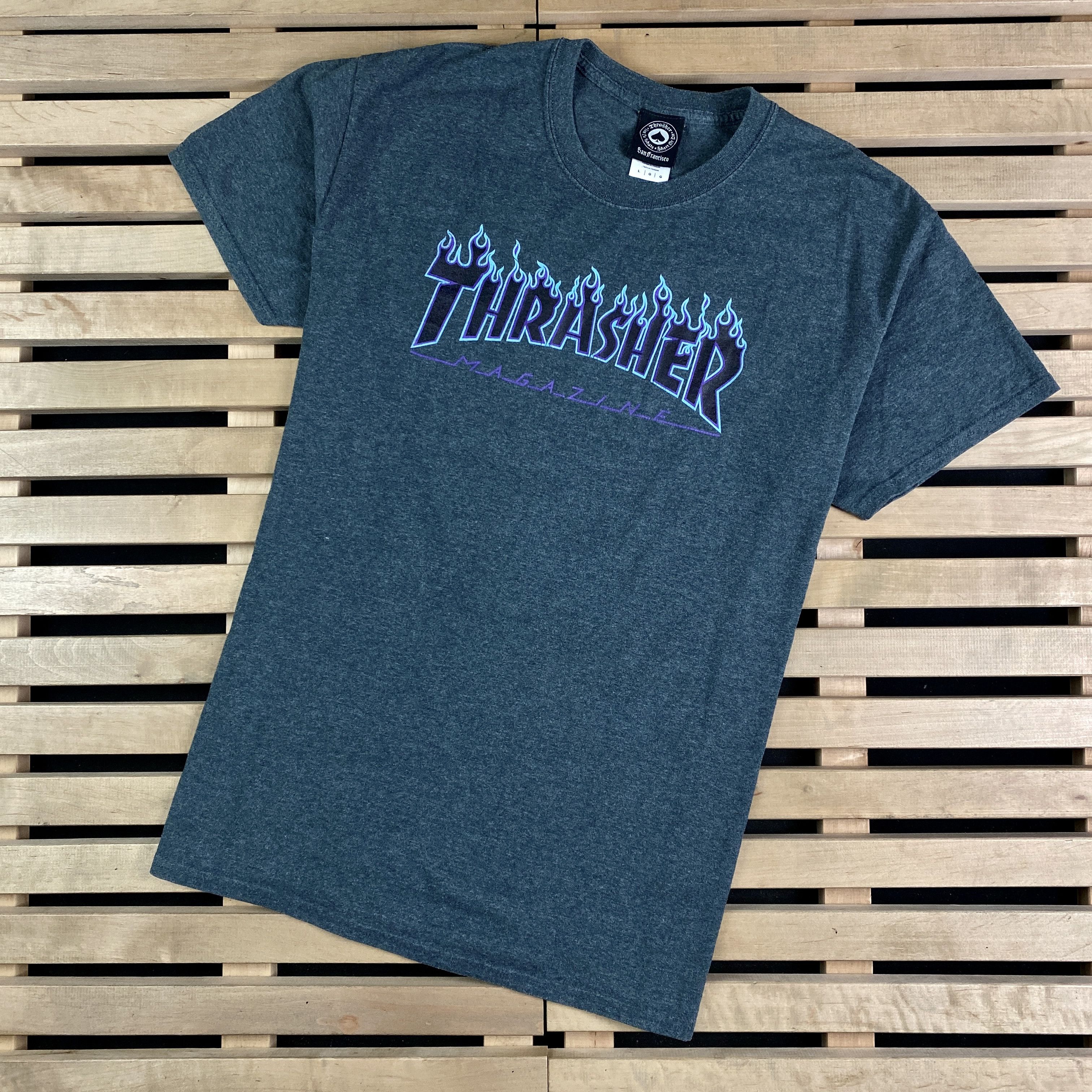 Thrasher Mens T Shirt Thrasher Magazine Big Print Size L Size US L / EU 52-54 / 3 - 1 Thumbnail