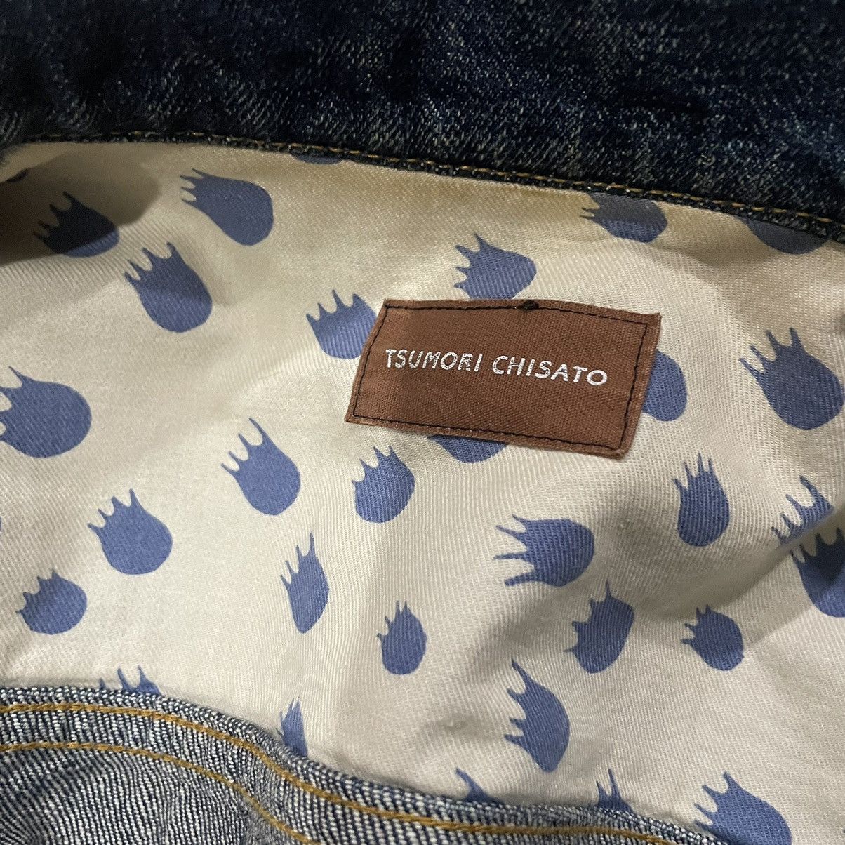 Issey Miyake × Japanese Brand × Tsumori Chisato Tsumori Chisato By Issey Miyake Denim Jacket 🇯🇵 Size US M / EU 48-50 / 2 - 7 Thumbnail