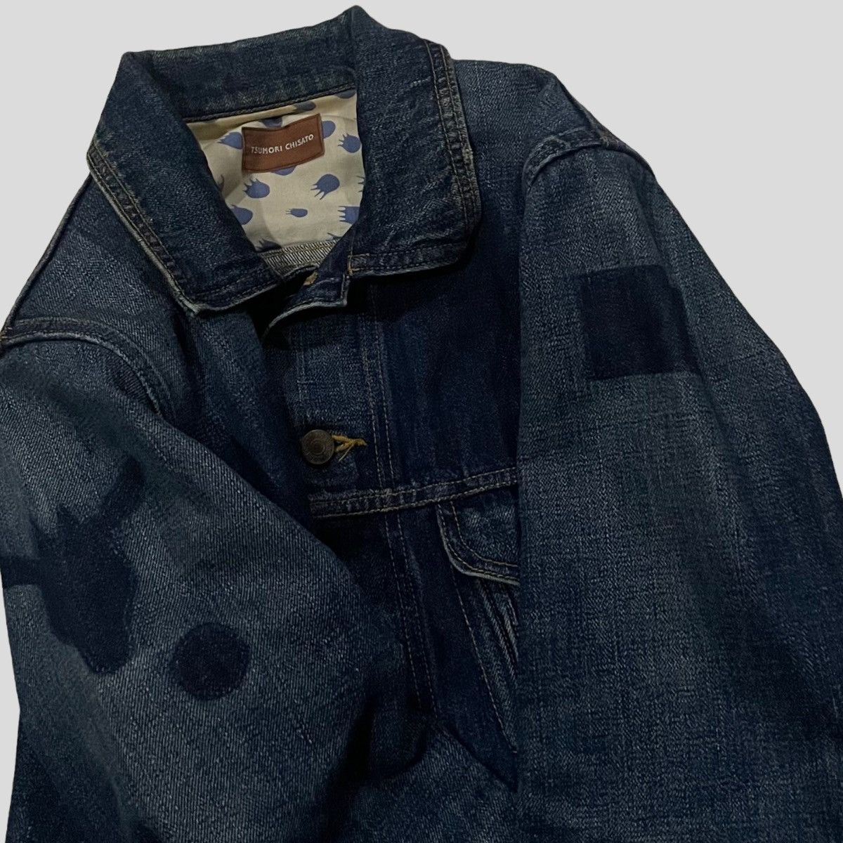 Issey Miyake × Japanese Brand × Tsumori Chisato Tsumori Chisato By Issey Miyake Denim Jacket 🇯🇵 Size US M / EU 48-50 / 2 - 6 Thumbnail