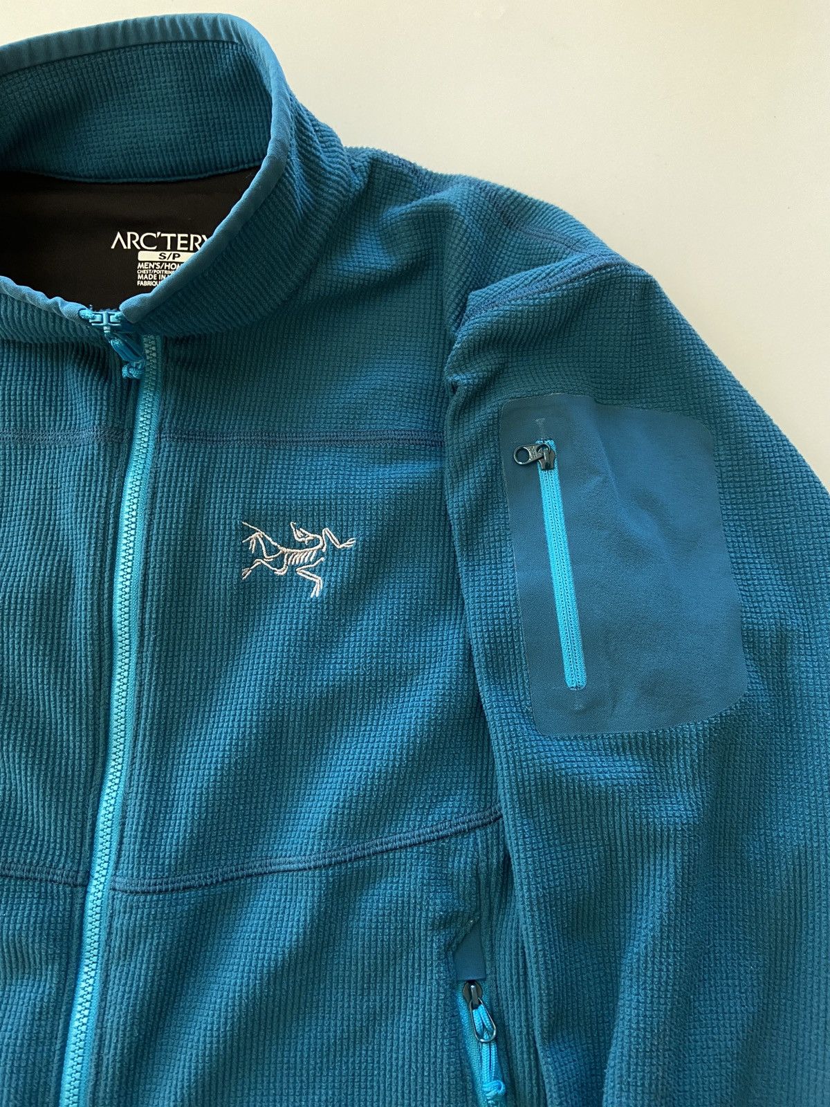 Image of Arcteryx Arc’Teryx Fleece Full Zip in Blue, Men's (Size Small)