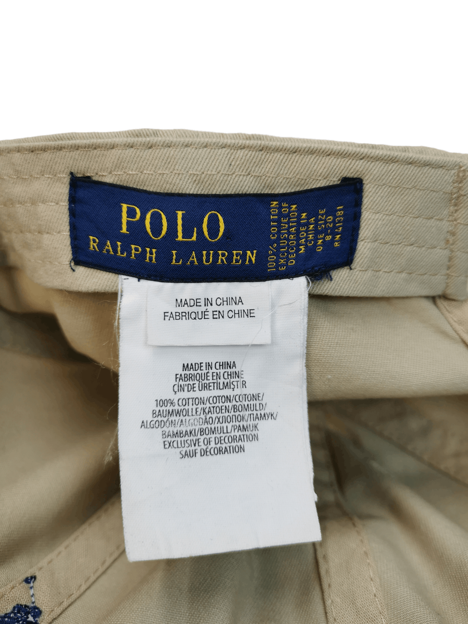 Polo Ralph Lauren 🔥4 MONTHS SALE🔥 VINTAGE POLO RALPH LAUREN UNISEX HAT CAP Size ONE SIZE - 6 Thumbnail
