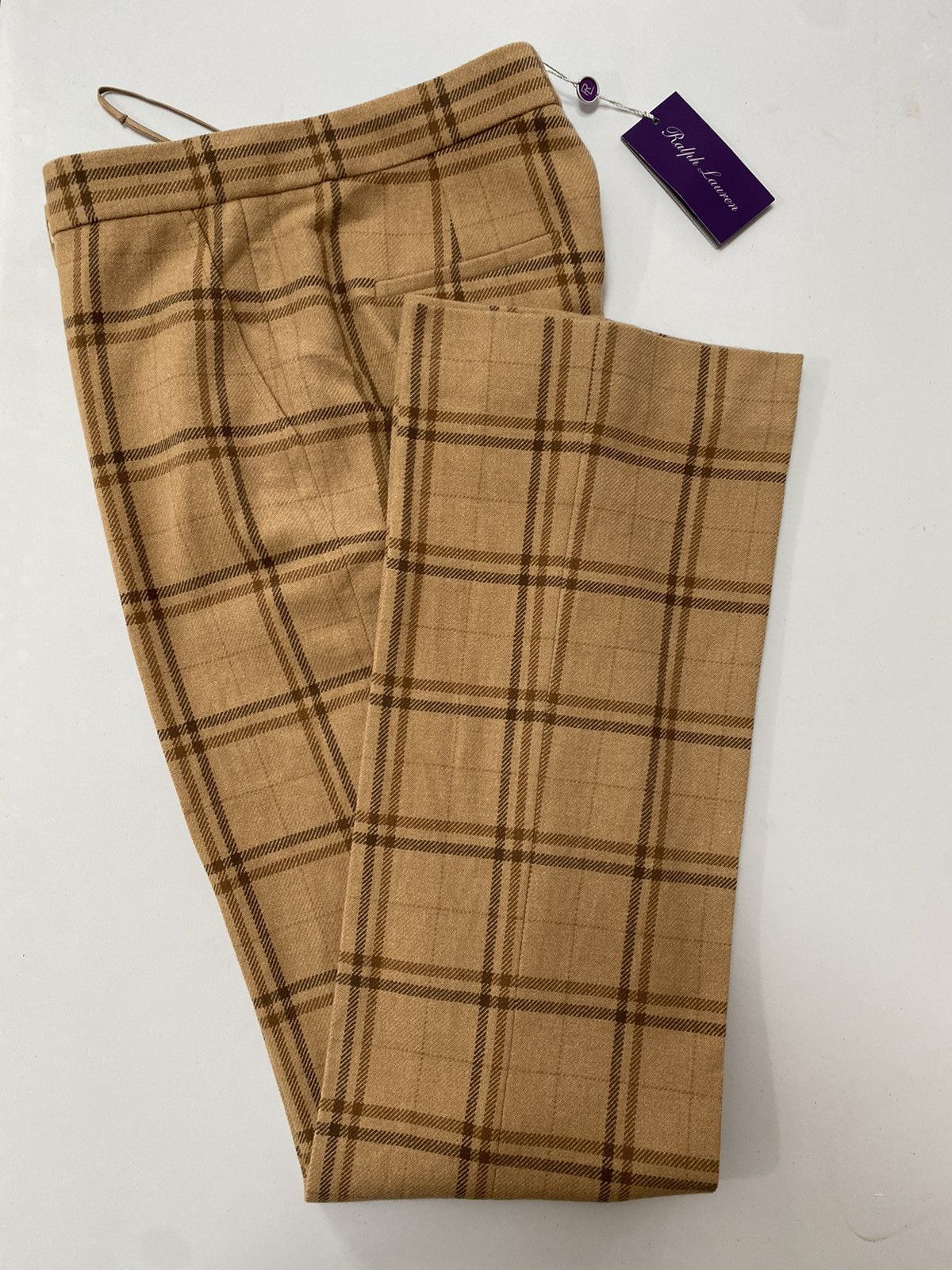Purple label Ralph Lauren flared wool pants