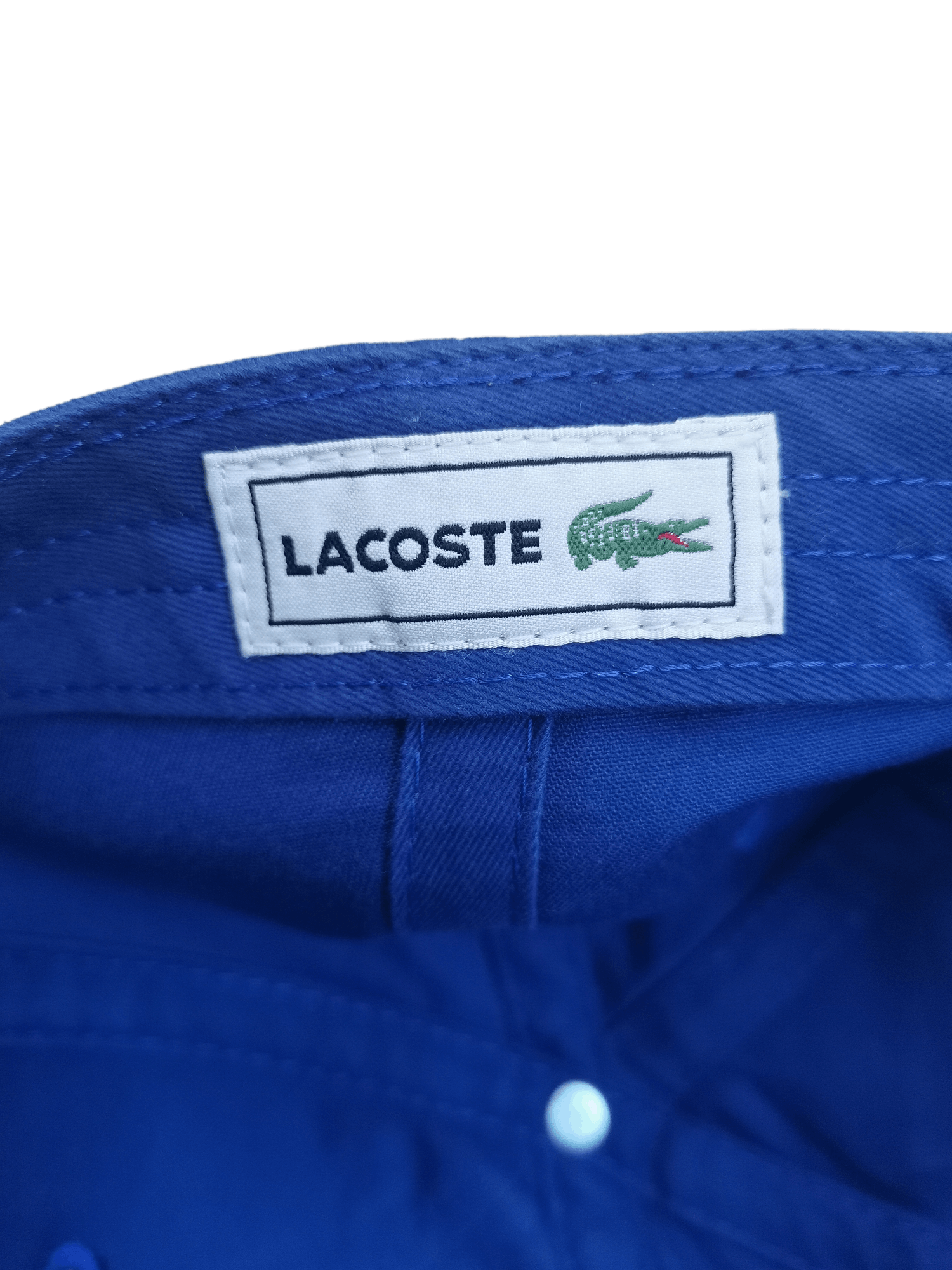 Lacoste LACOSTE STREETWEAR BIG LOGO HAT CAP Size ONE SIZE - 6 Thumbnail