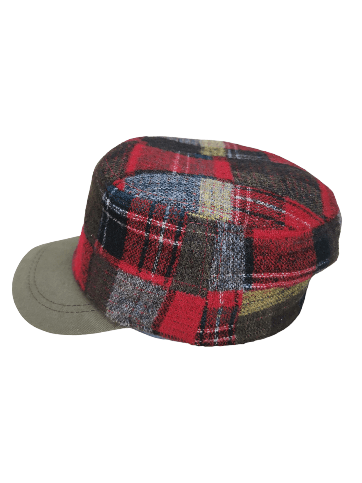 Designer × Japanese Brand JAPANESE DESIGNER PATCHWORK HAT CAP Size ONE SIZE - 2 Thumbnail