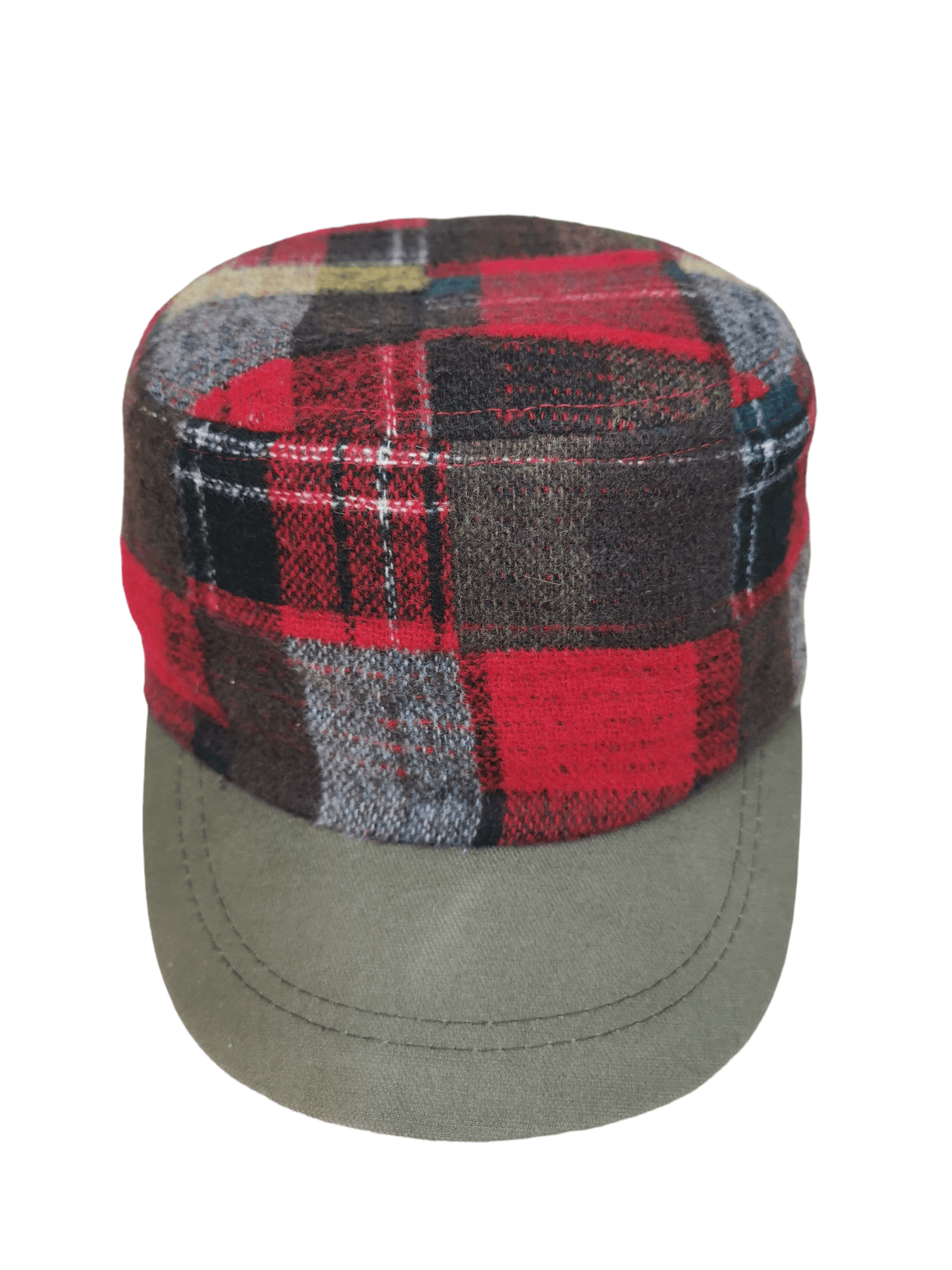 Designer × Japanese Brand JAPANESE DESIGNER PATCHWORK HAT CAP Size ONE SIZE - 1 Thumbnail
