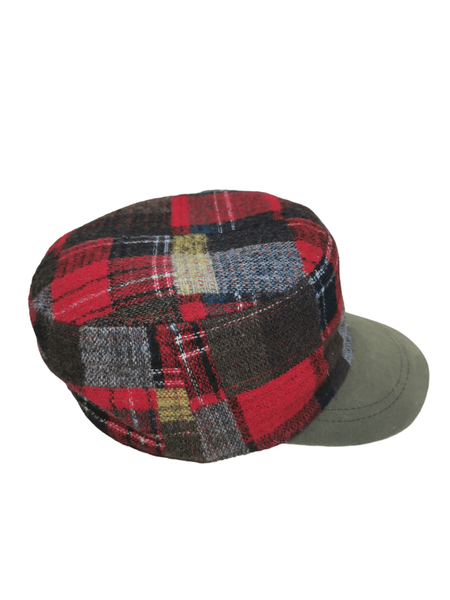 Designer × Japanese Brand JAPANESE DESIGNER PATCHWORK HAT CAP Size ONE SIZE - 4 Thumbnail
