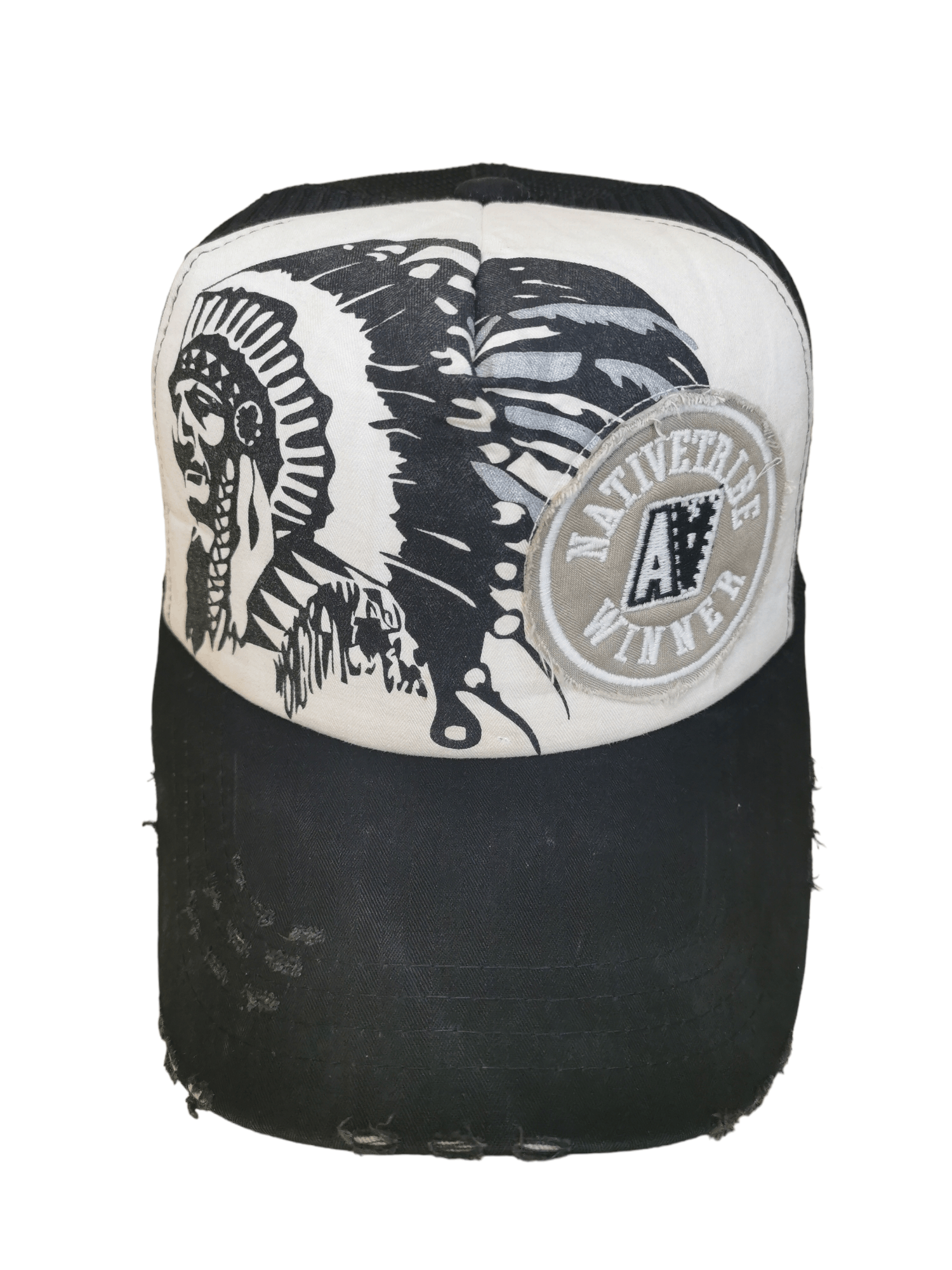 DESIGNER NATIVETRIBE WINNER TRUCKER HAT CAP