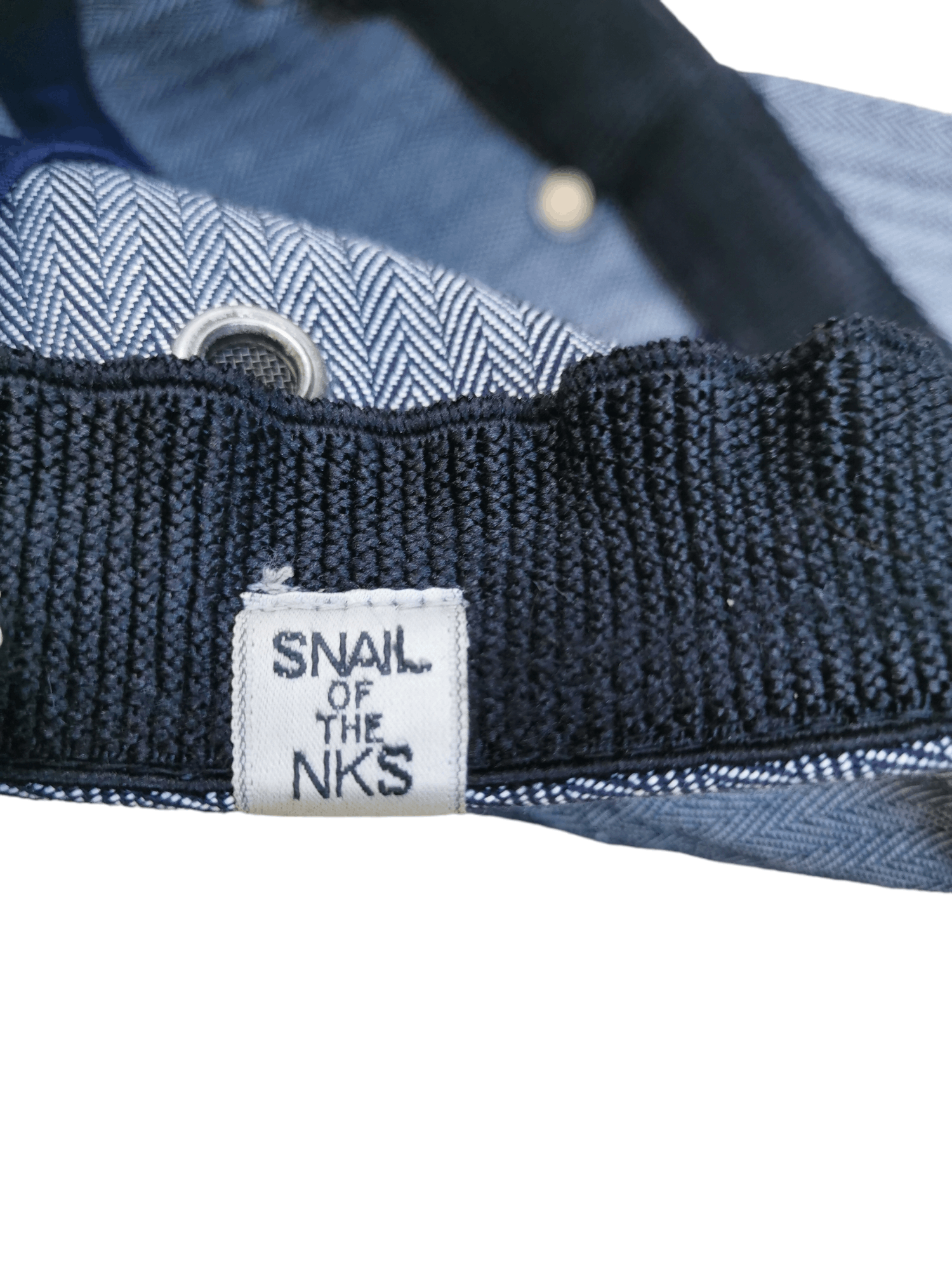 Japanese Brand JAPANESE DESIGNER SNAIL OF THE NKS DENIM HAT CAP Size ONE SIZE - 7 Thumbnail