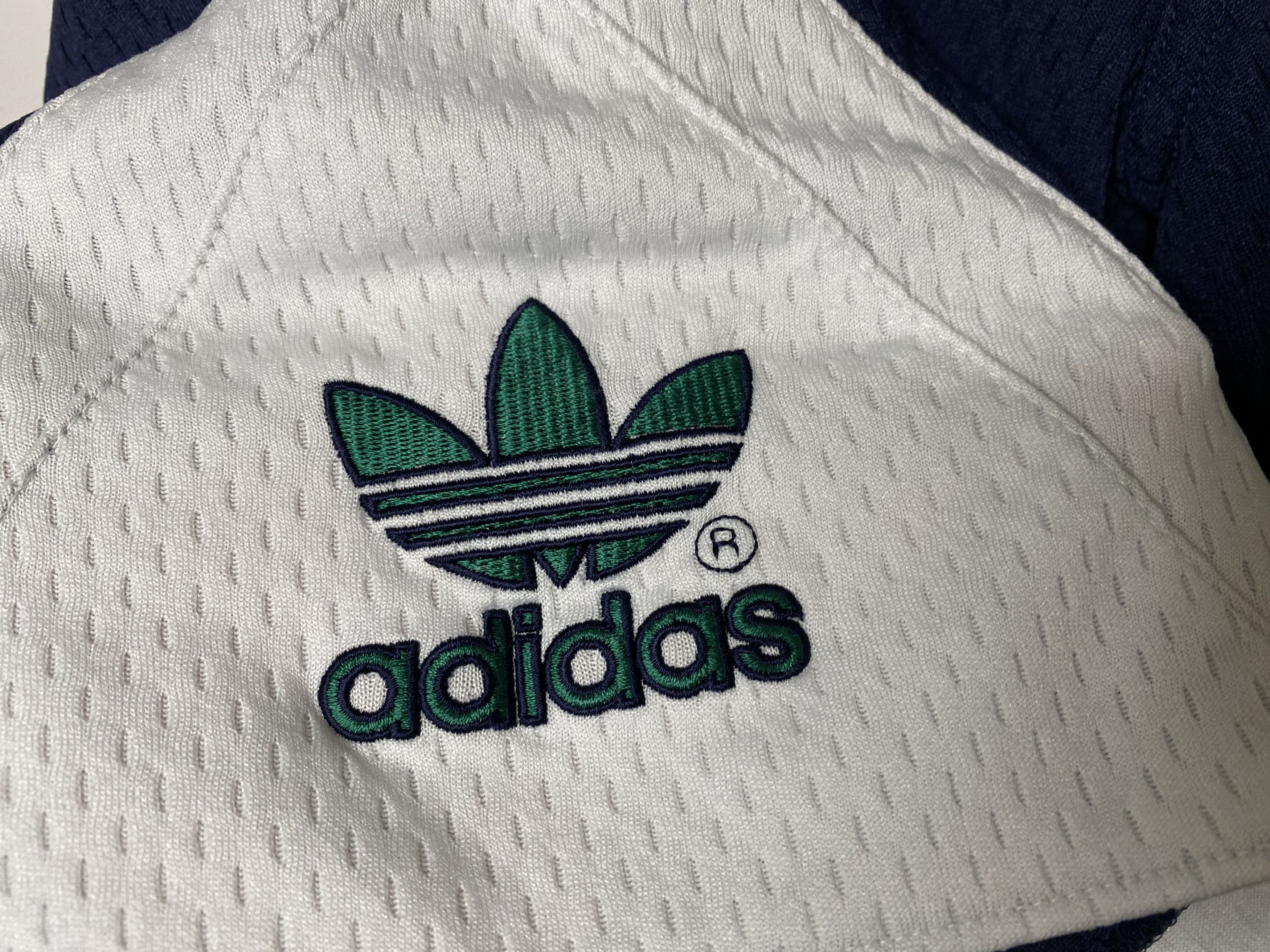 Adidas × NBA × Vintage NBA UTAH JAZZ SWINGMAN ADIDAS BASKETBALL SHORTS Size US 32 / EU 48 - 3 Thumbnail