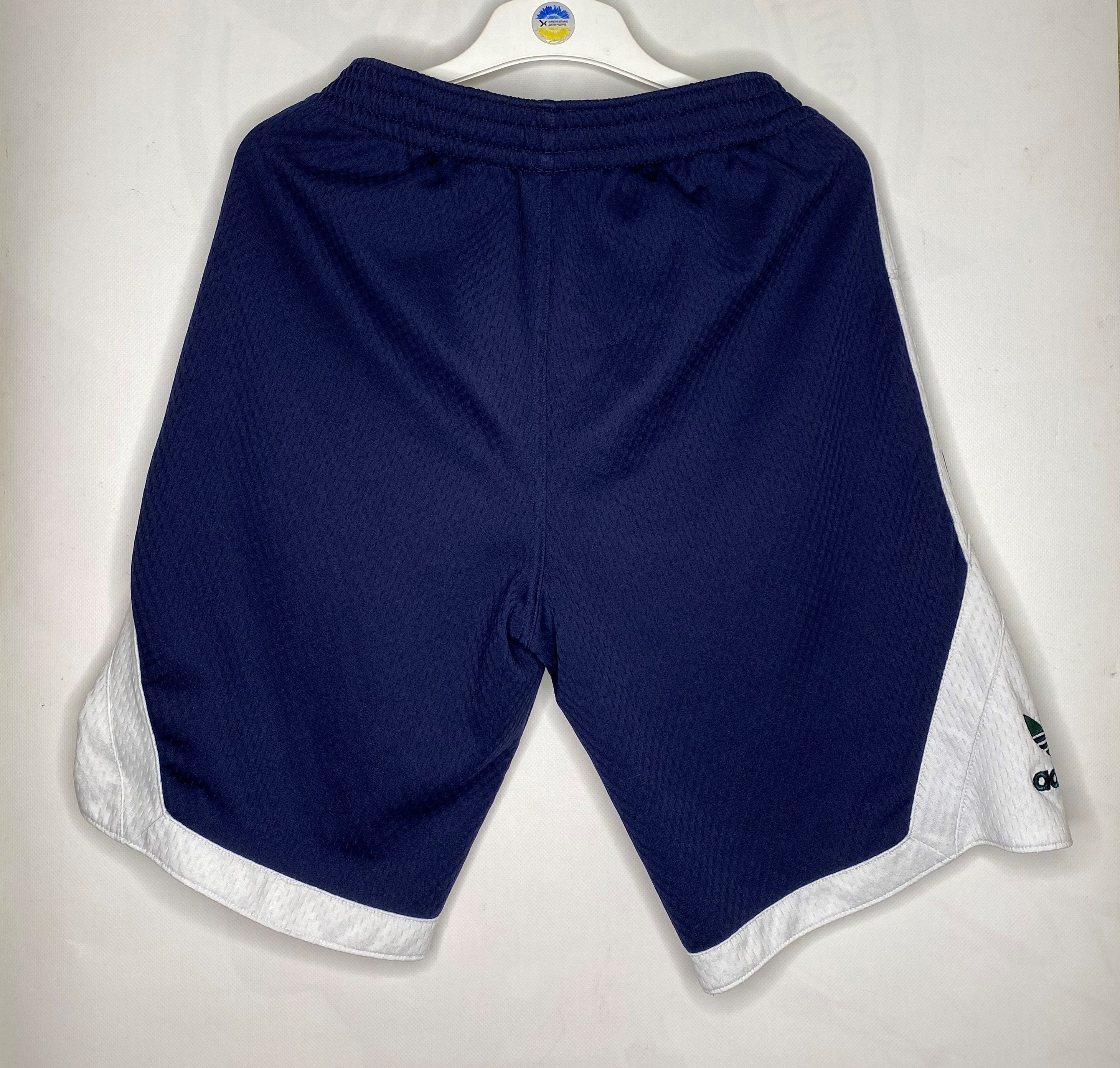 Adidas × NBA × Vintage NBA UTAH JAZZ SWINGMAN ADIDAS BASKETBALL SHORTS Size US 32 / EU 48 - 2 Thumbnail