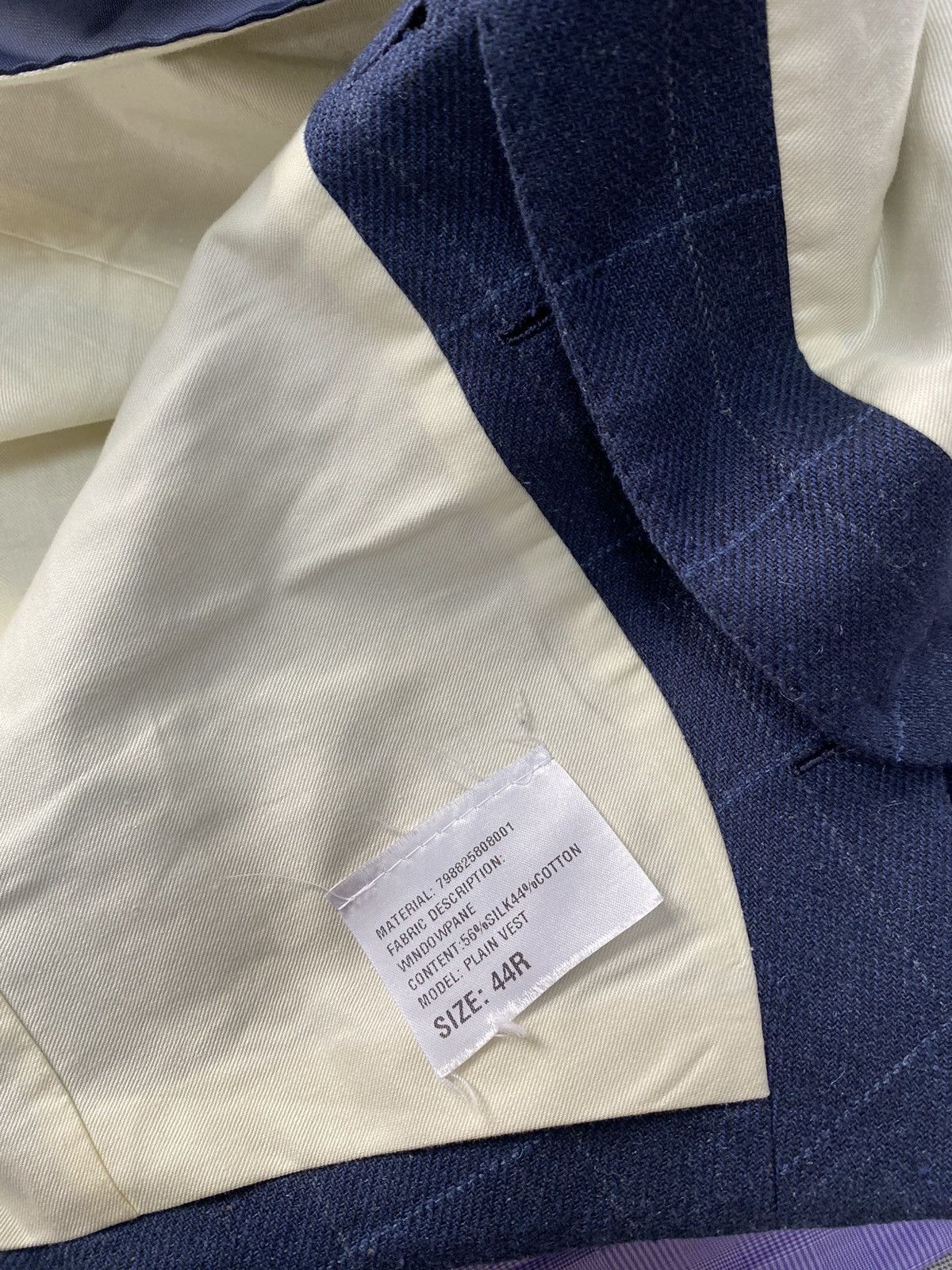 Polo Ralph Lauren × Ralph Lauren × Ralph Lauren Purple Label Purple Label Ralph Lauren Vest Size 44R - 4 Thumbnail