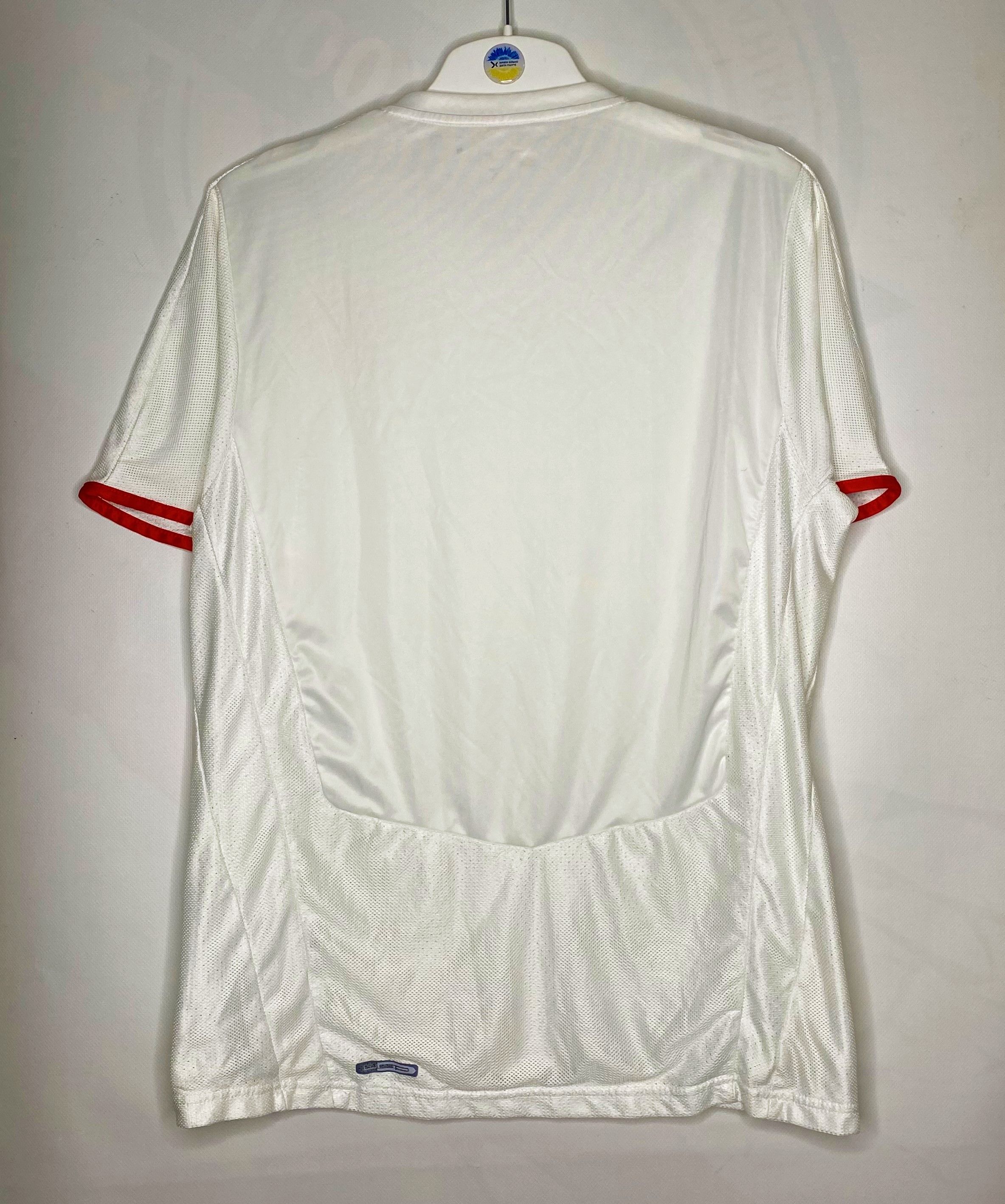Le Coq Sportif POLAND NATIONAL TEAM 2008 HOME FOOTBALL SHIRT SOCCER JERSEY Size US S / EU 44-46 / 1 - 2 Thumbnail