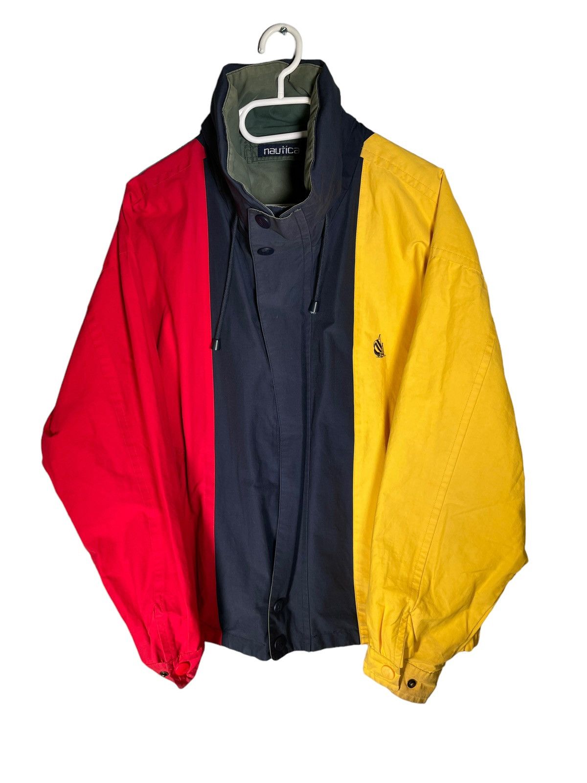 Nautica × Vintage Vintage 90s Nautica reversible jacket Size US L / EU 52-54 / 3 - 14 Thumbnail