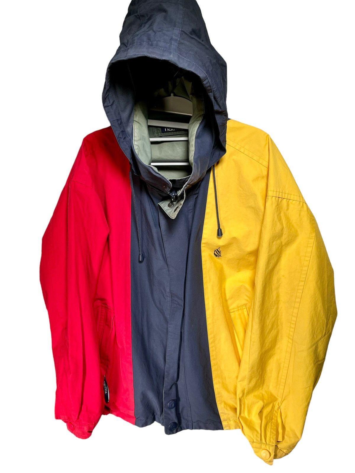 Nautica × Vintage Vintage 90s Nautica reversible jacket Size US L / EU 52-54 / 3 - 3 Thumbnail