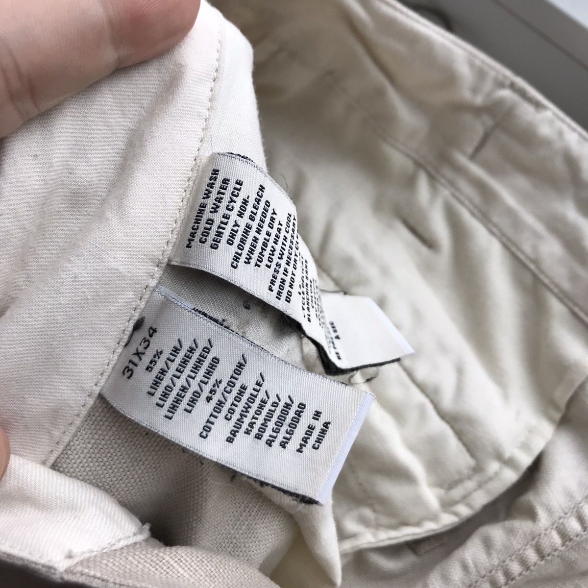 Polo Ralph Lauren Polo Ralph Lauren Cargo Military Pant 31/34 Beige Size US 32 / EU 48 - 10 Thumbnail