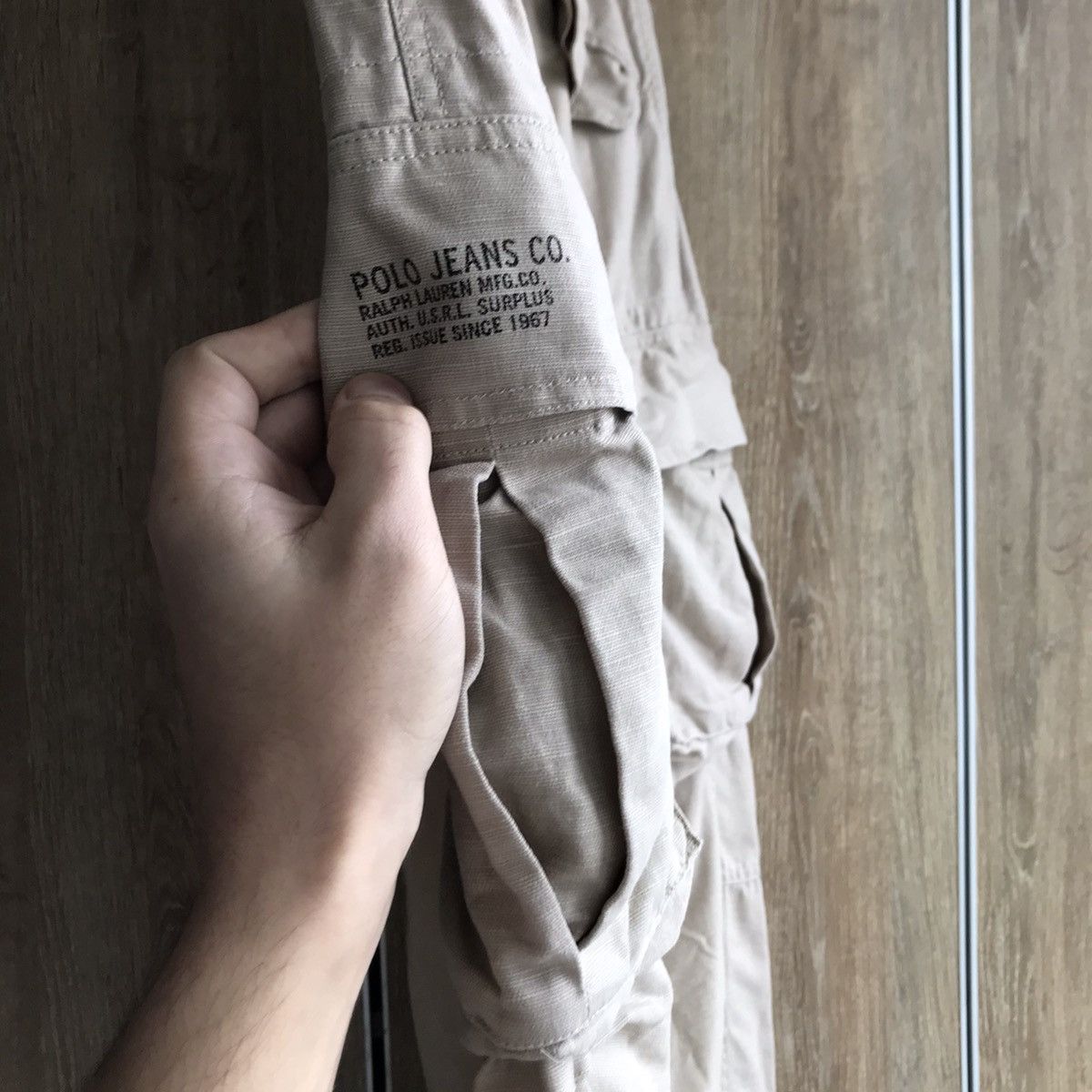 Polo Ralph Lauren Polo Ralph Lauren Cargo Military Pant 31/34 Beige Size US 32 / EU 48 - 5 Thumbnail
