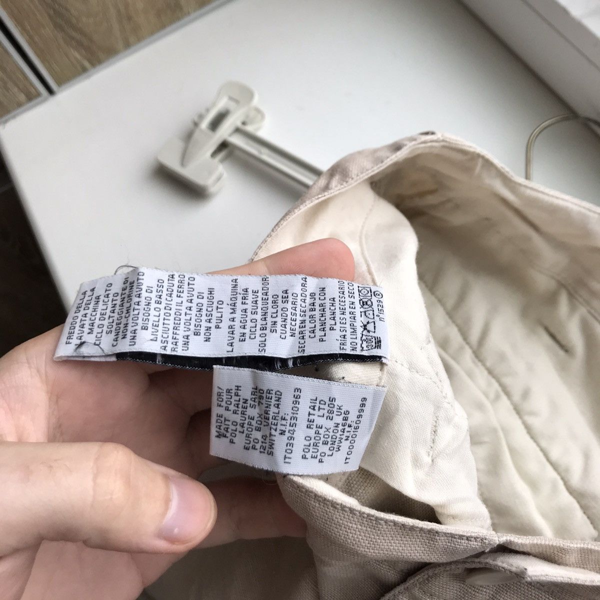 Polo Ralph Lauren Polo Ralph Lauren Cargo Military Pant 31/34 Beige Size US 32 / EU 48 - 11 Thumbnail