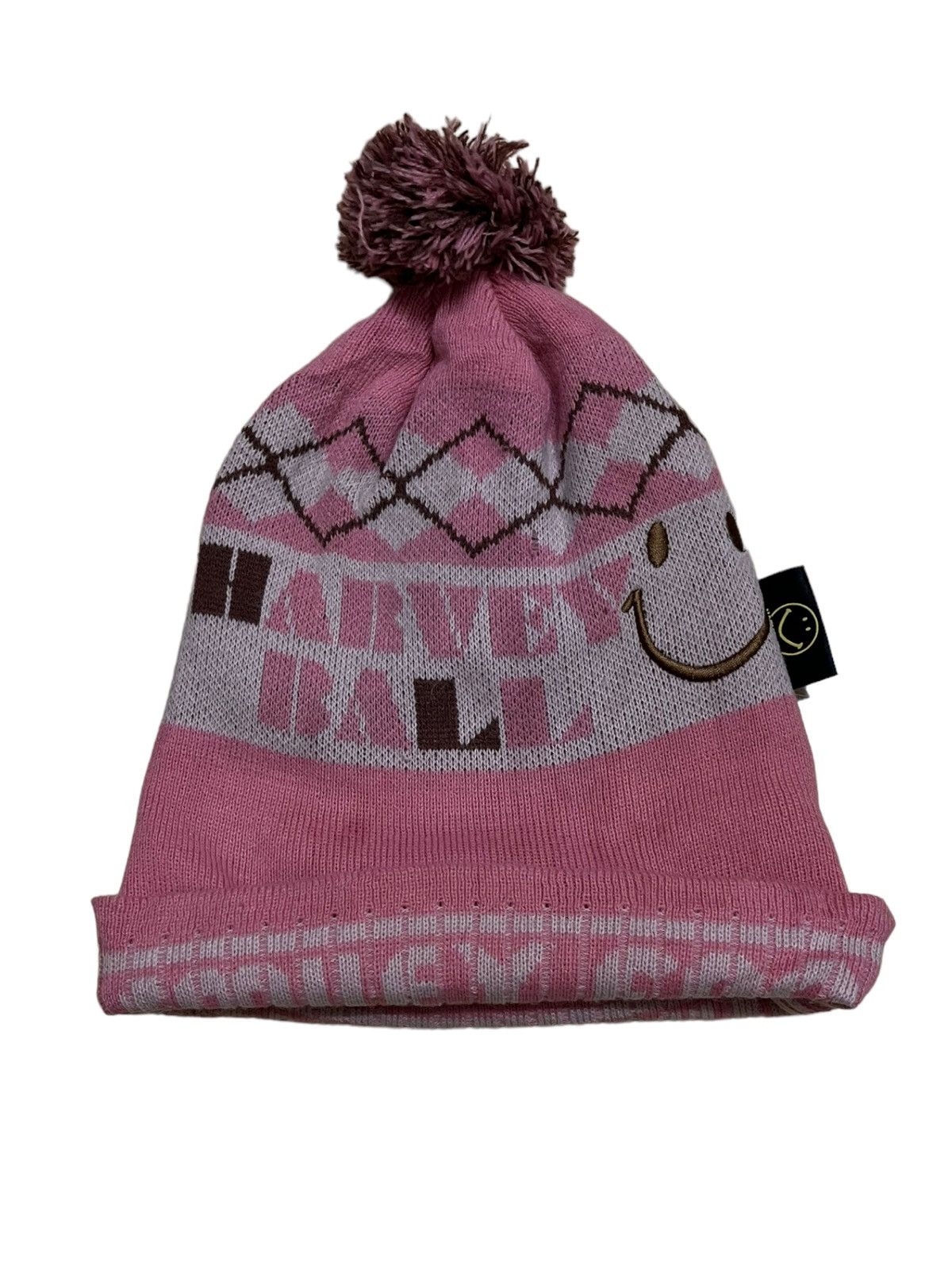 Vintage Jappanese Brand Harvey Ball Smiley Beanie