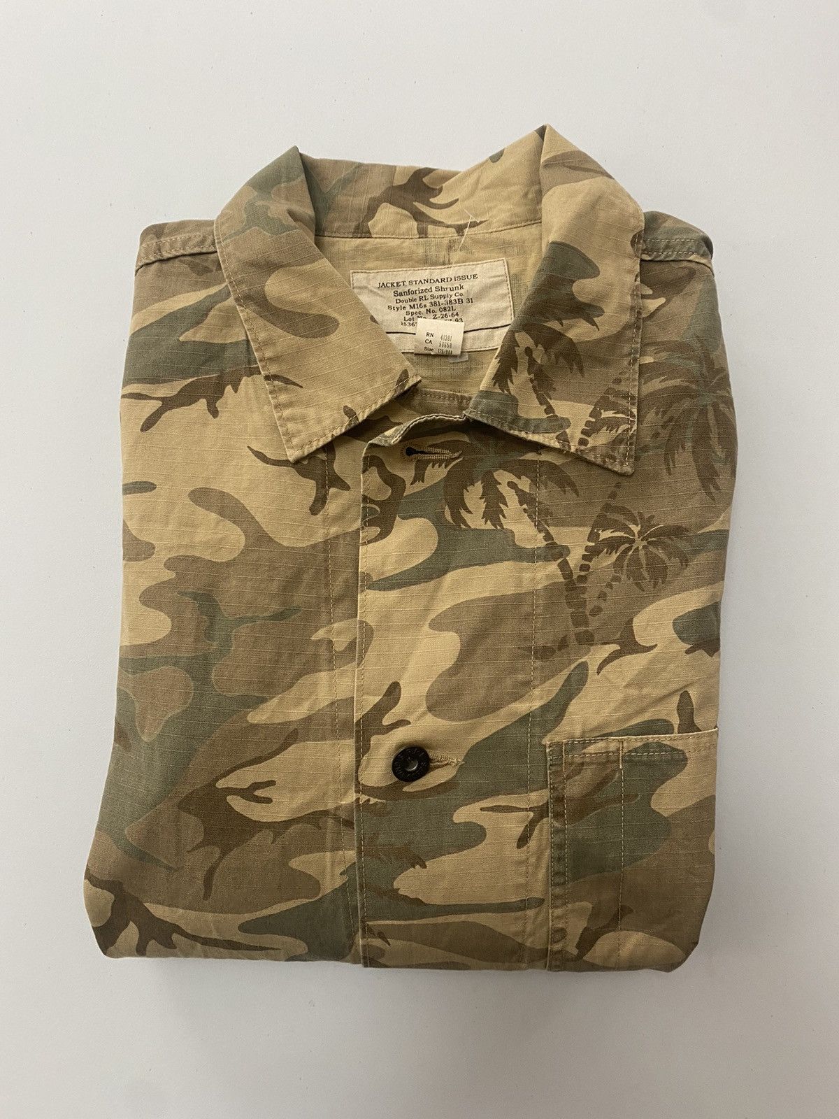 Polo Ralph Lauren × RRL Ralph Lauren × Ralph Lauren RRL Ralph Lauren Camo Light Jacket Size US M / EU 48-50 / 2 - 8 Thumbnail